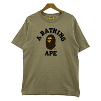 半袖Tシャツ アーチロゴTシャツ M ベージュ