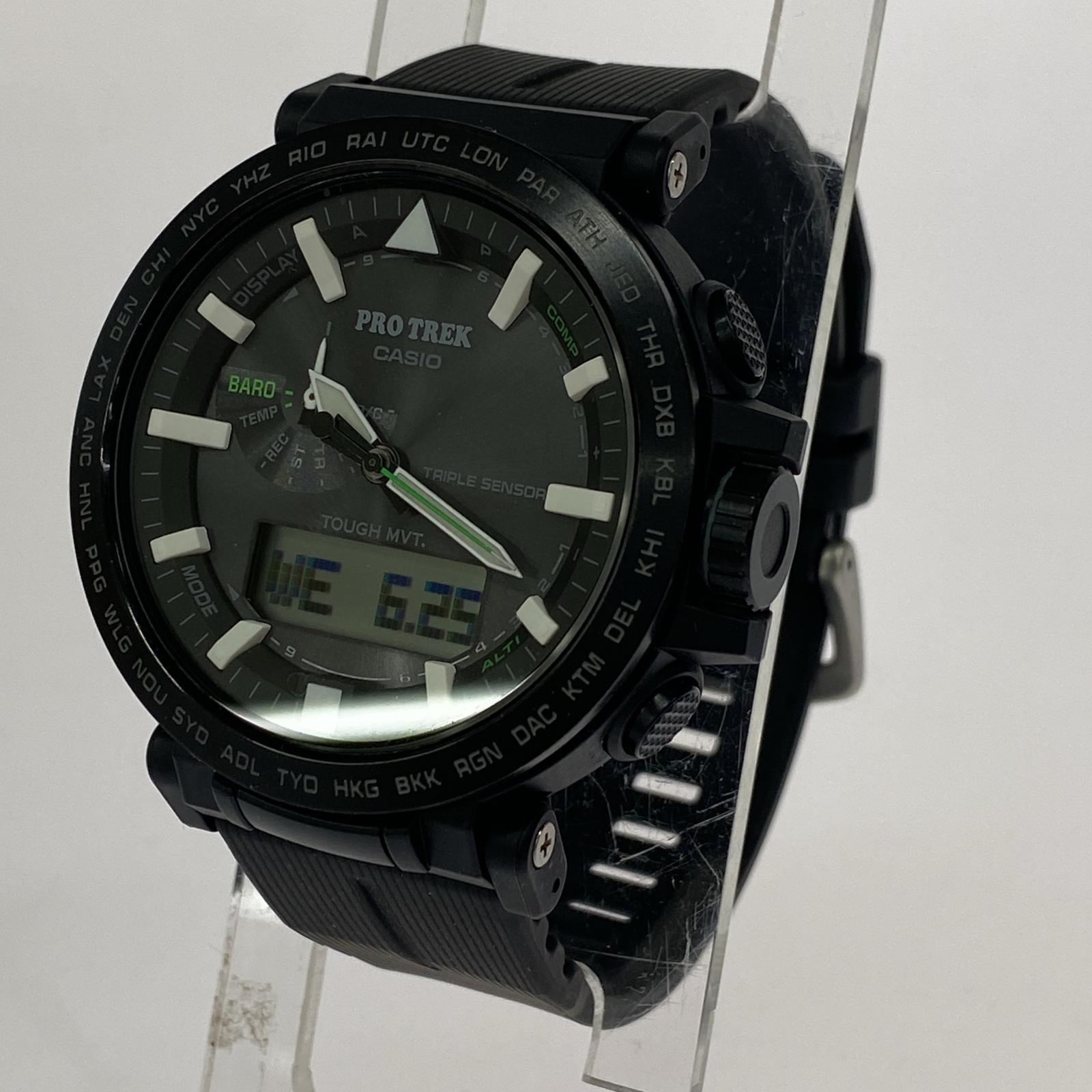 腕時計 PROTREK/クライマーライン ブラック