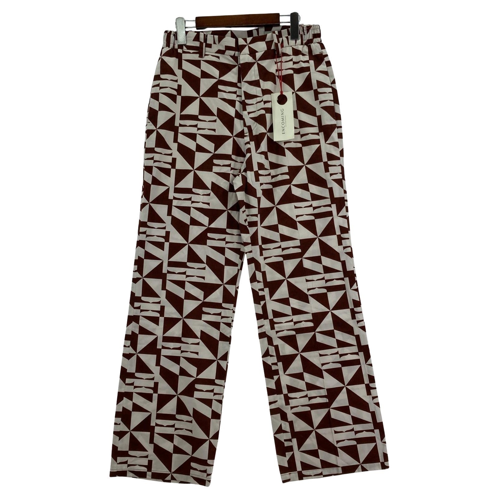 パンツ ENCOMING Straight Relaxed Trouser M