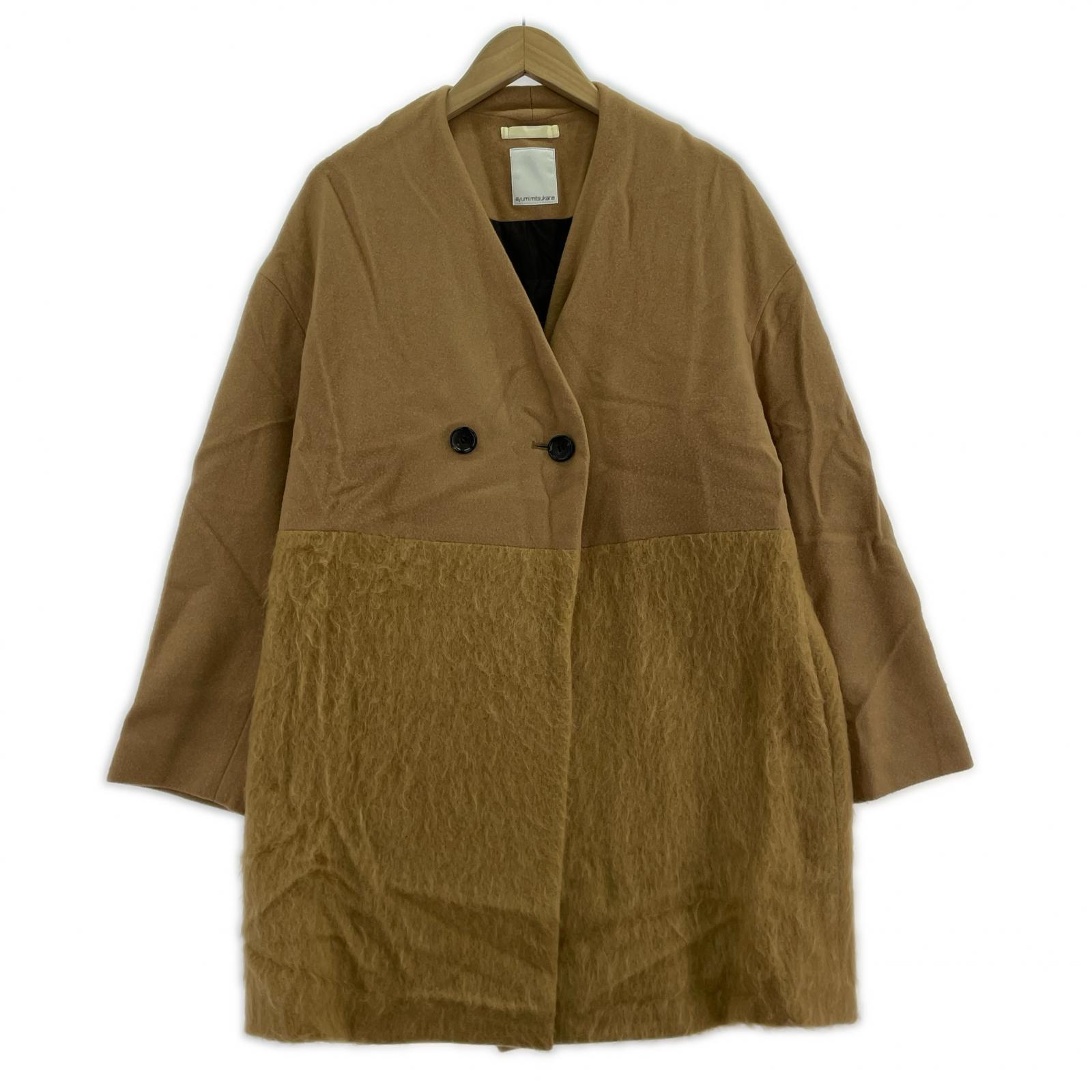 その他アウター ayumi.mitsukane コート ベージュ 38 ベージュ