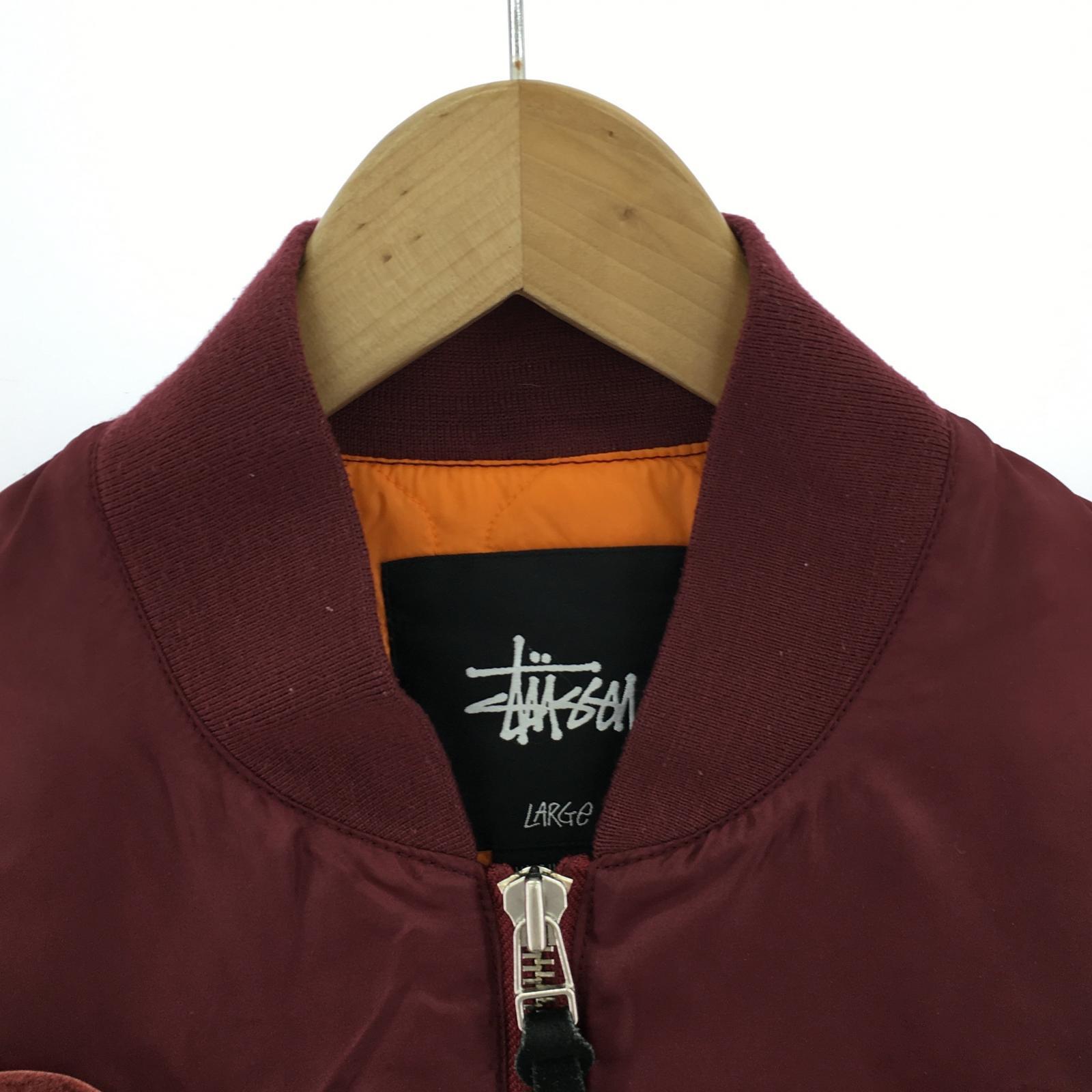 ジャケット MA-1 フライトジャケット レッド L レッド