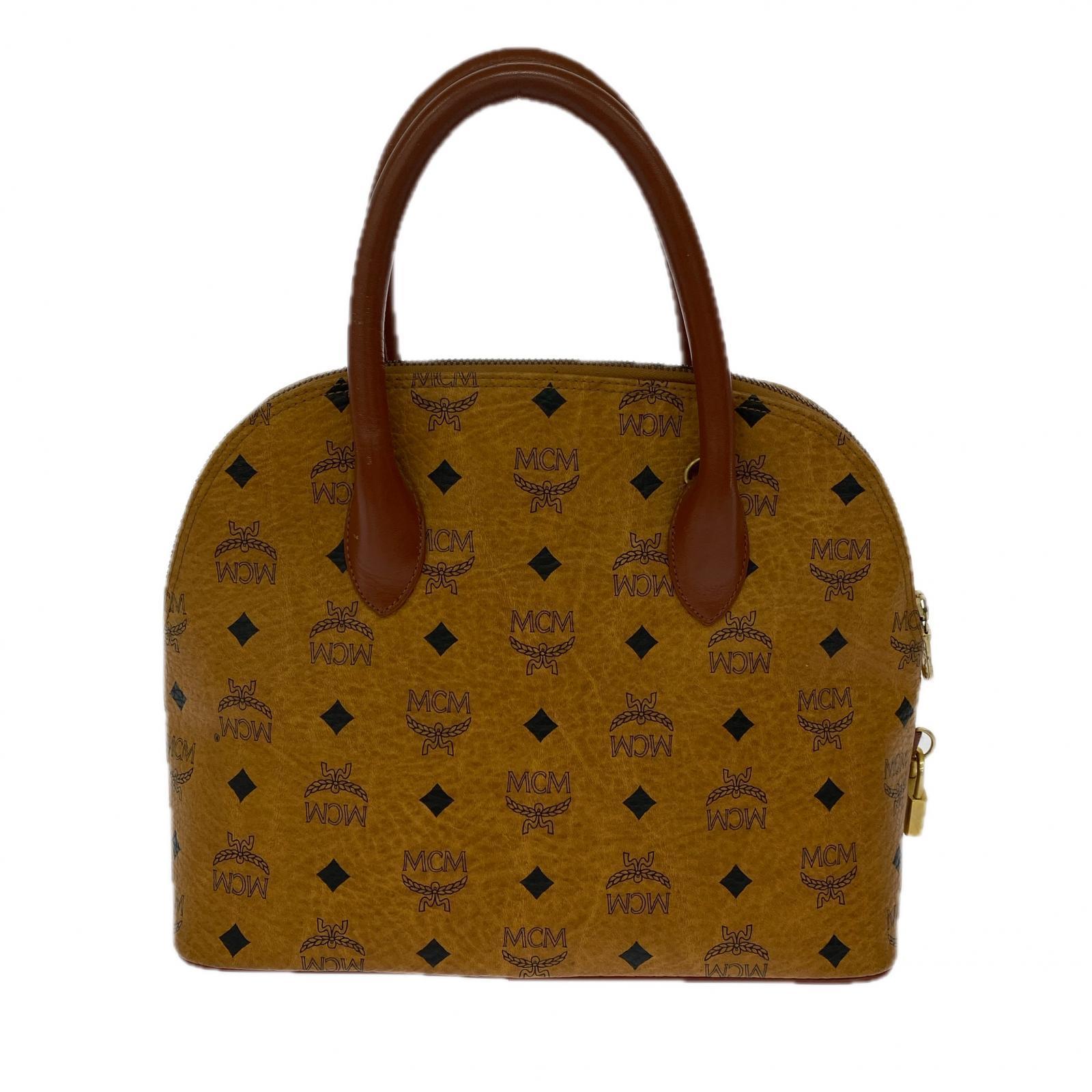 MCM ヴィセトス 2WAYバッグ ブラウン