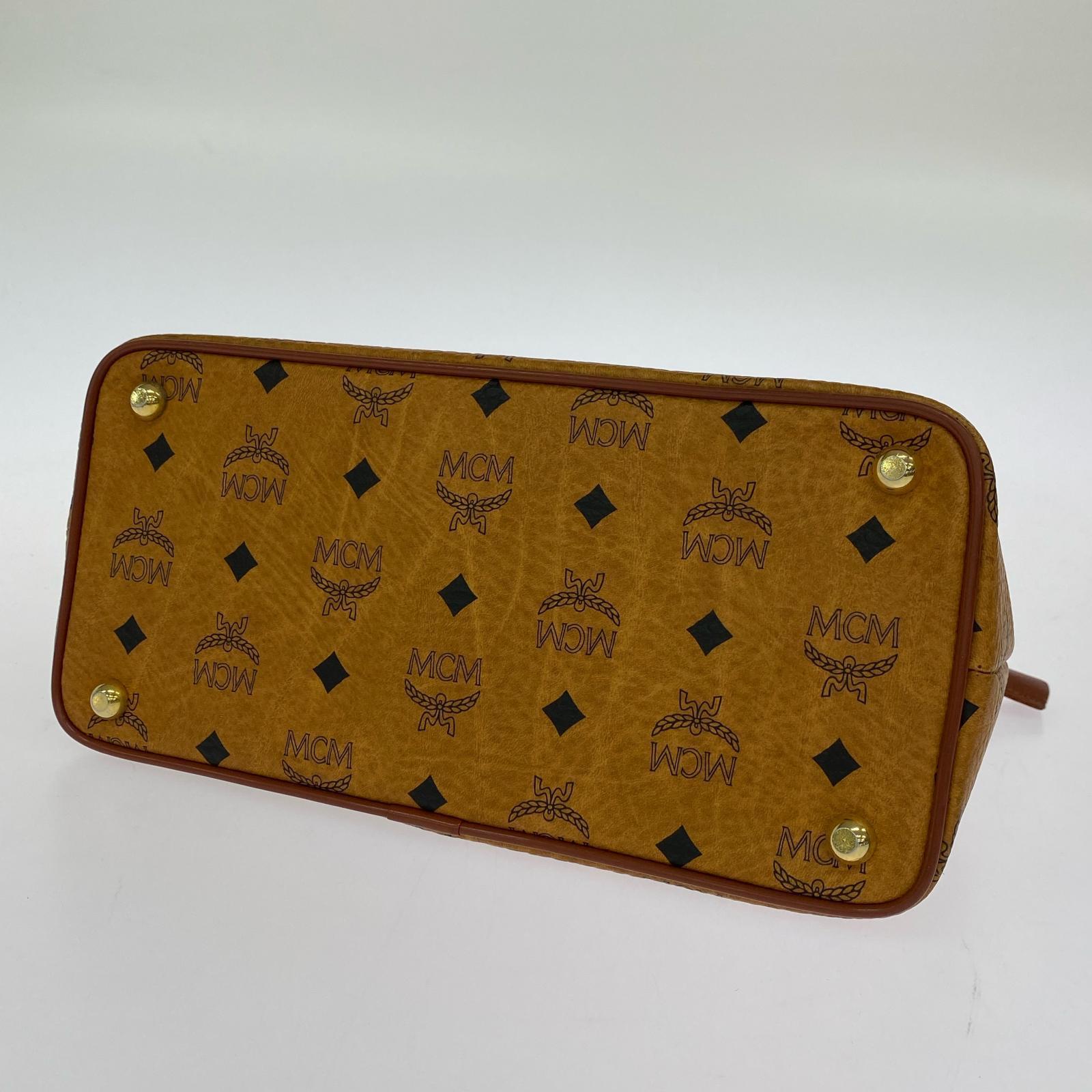 MCM ヴィセトス 2WAYバッグ ブラウン