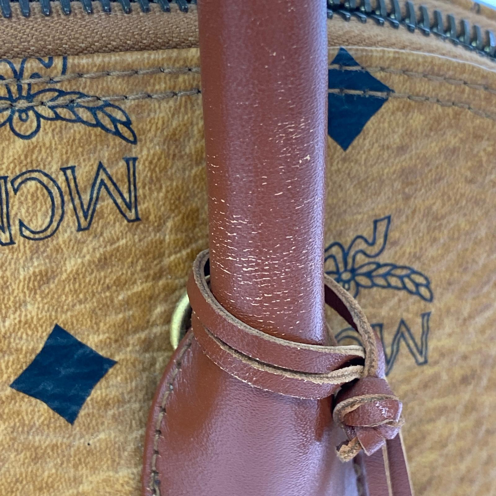 MCM ヴィセトス 2WAYバッグ ブラウン