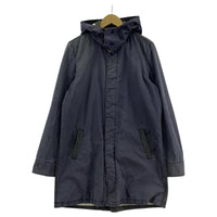 ジャケット フラワースタッズ モッズコート 紺 (M) M