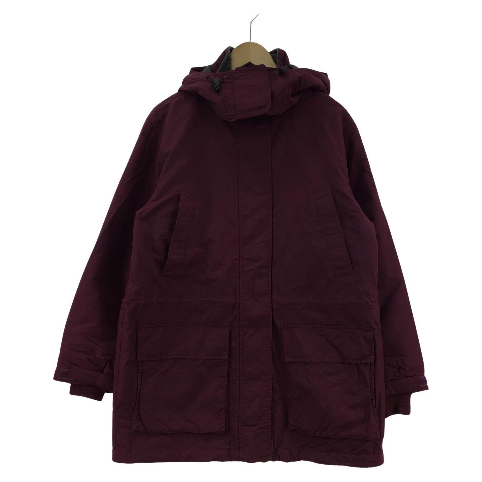 ジャケット 00s フード付 ストームコート ワインレッド(S) S ワインレッド