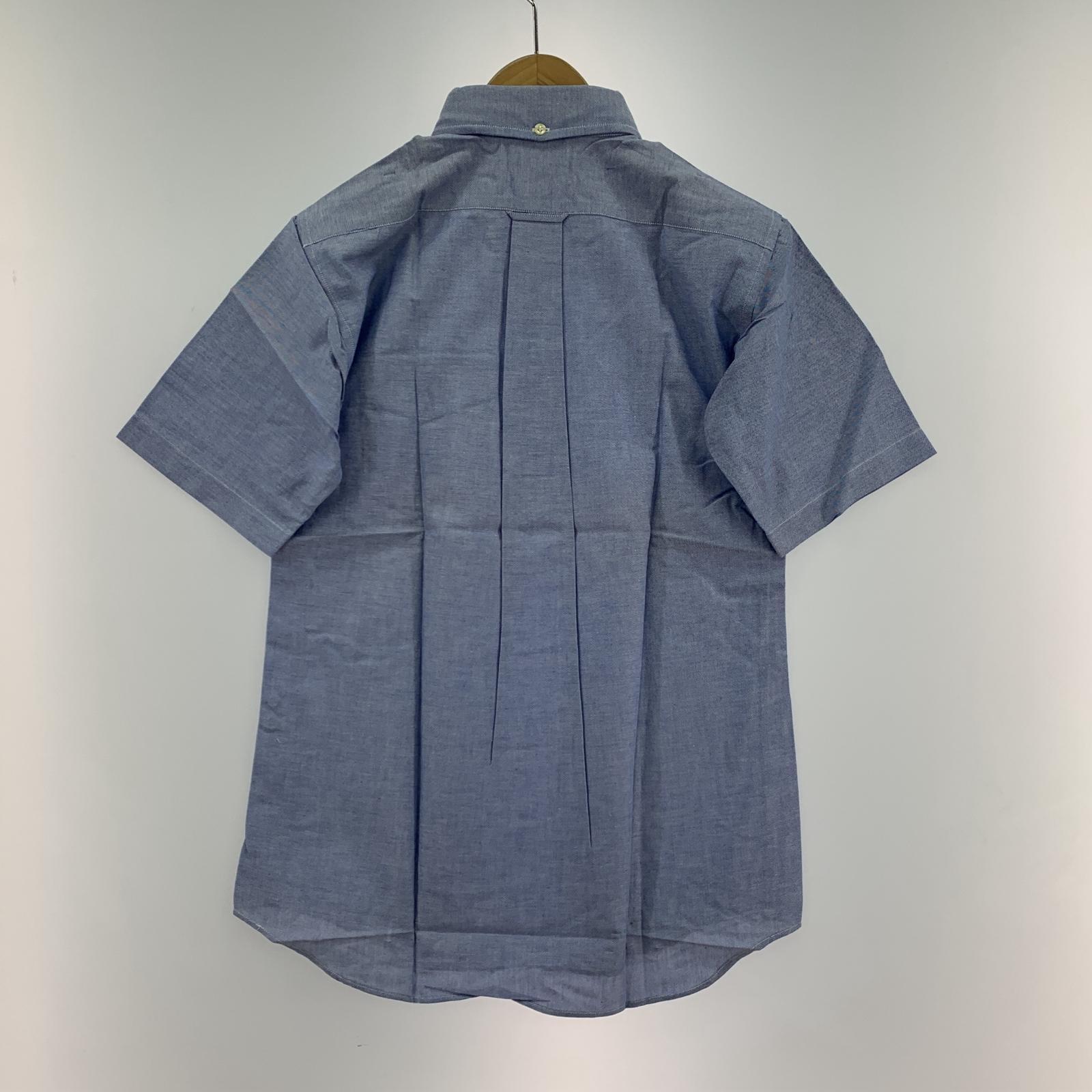 半袖シャツ 70s S/Sボタンダウンシャツ (S)青 S ブルー