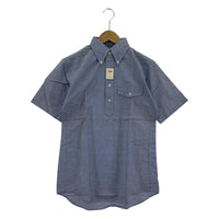 半袖シャツ 70s S/Sボタンダウンシャツ (S)青 S ブルー