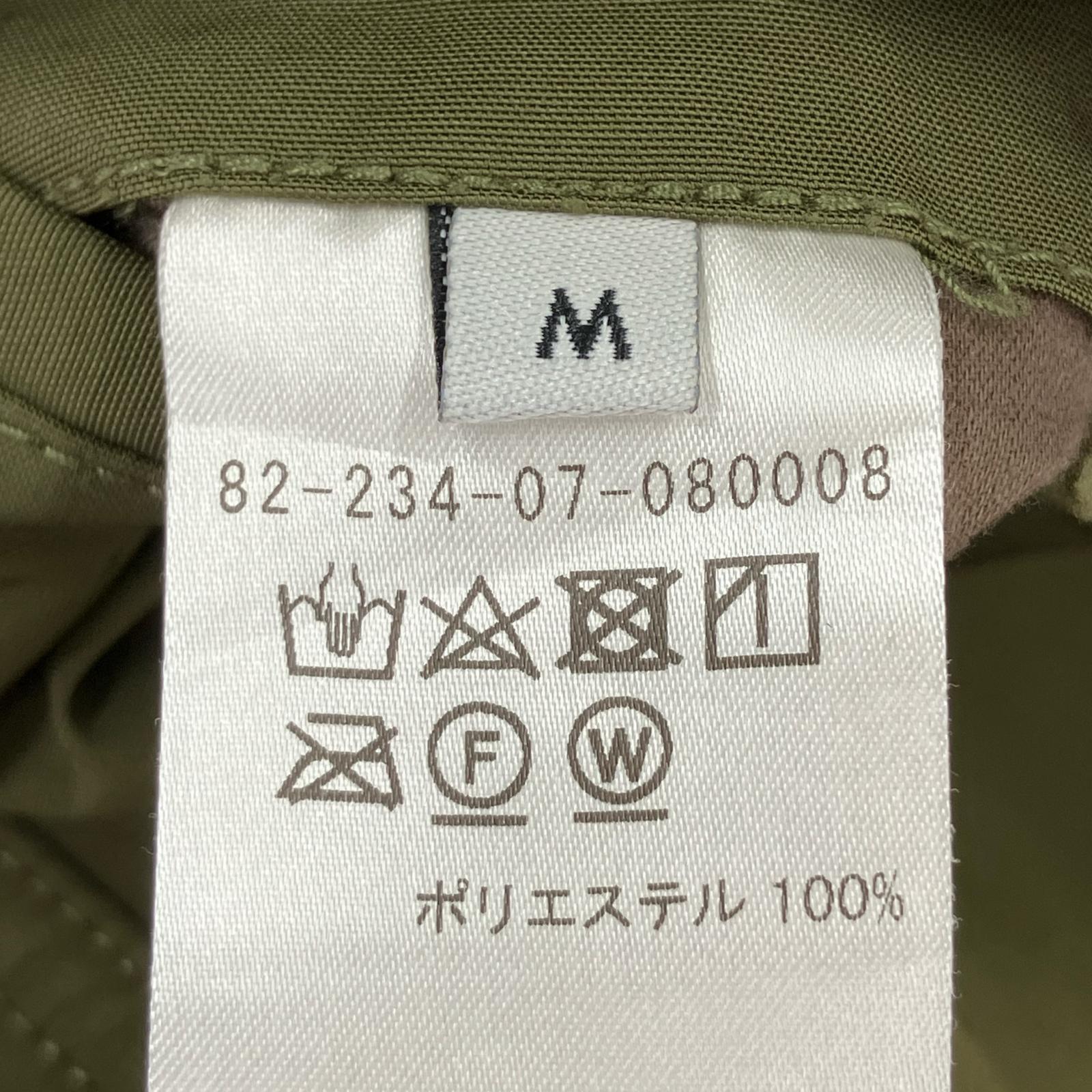 パンツ ポリ ワイドカーゴパンツ カーキ(M)