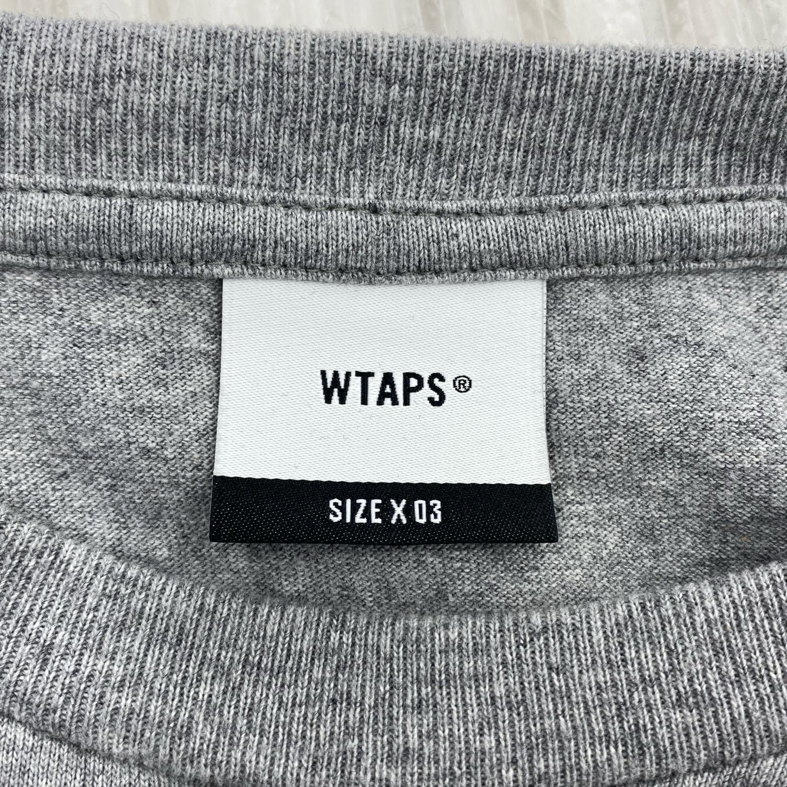 長袖Tシャツ 25ss WTAPS 40PCT UPARMORED LS TEE (03) 3 グレー