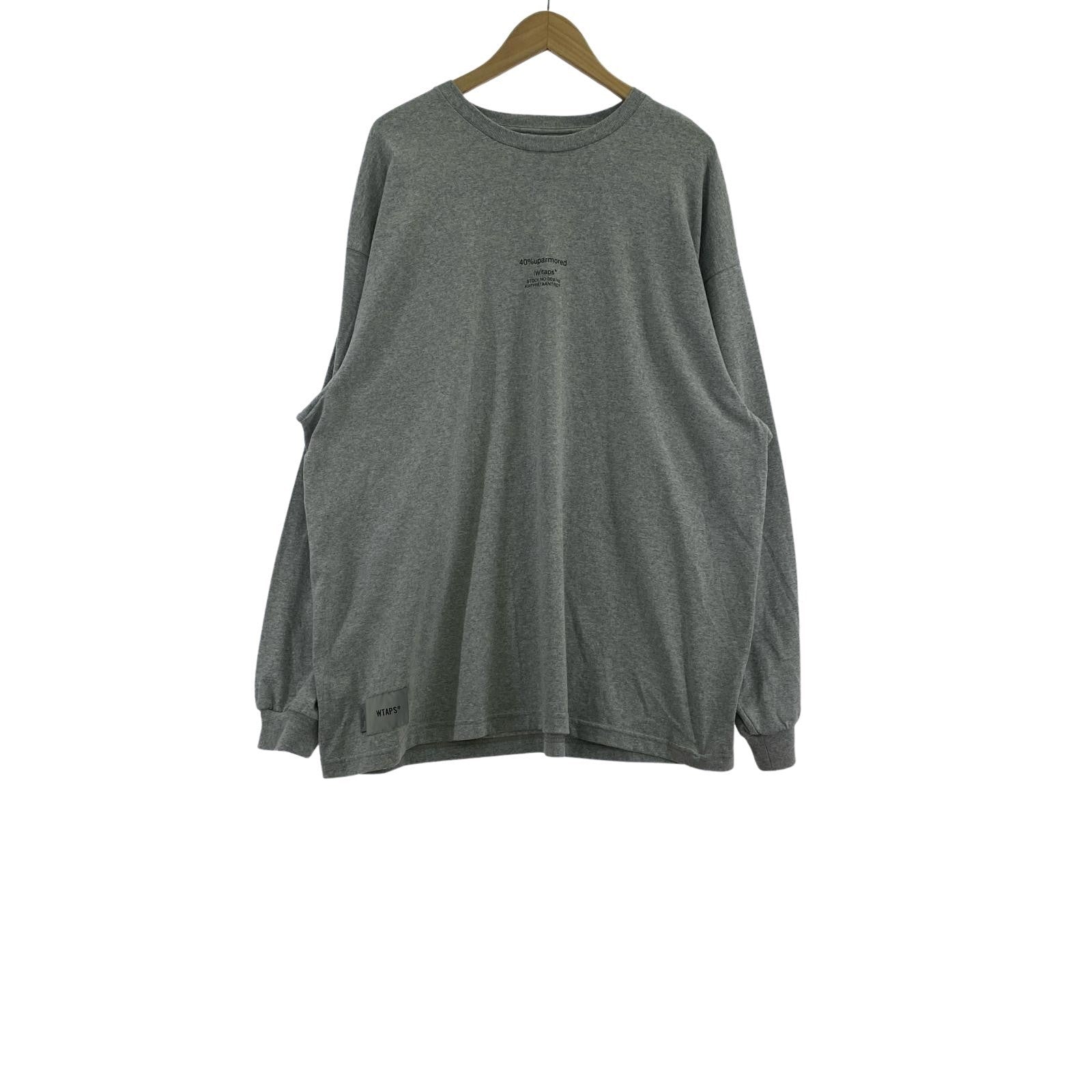 長袖Tシャツ 25ss WTAPS 40PCT UPARMORED LS TEE (03) 3 グレー