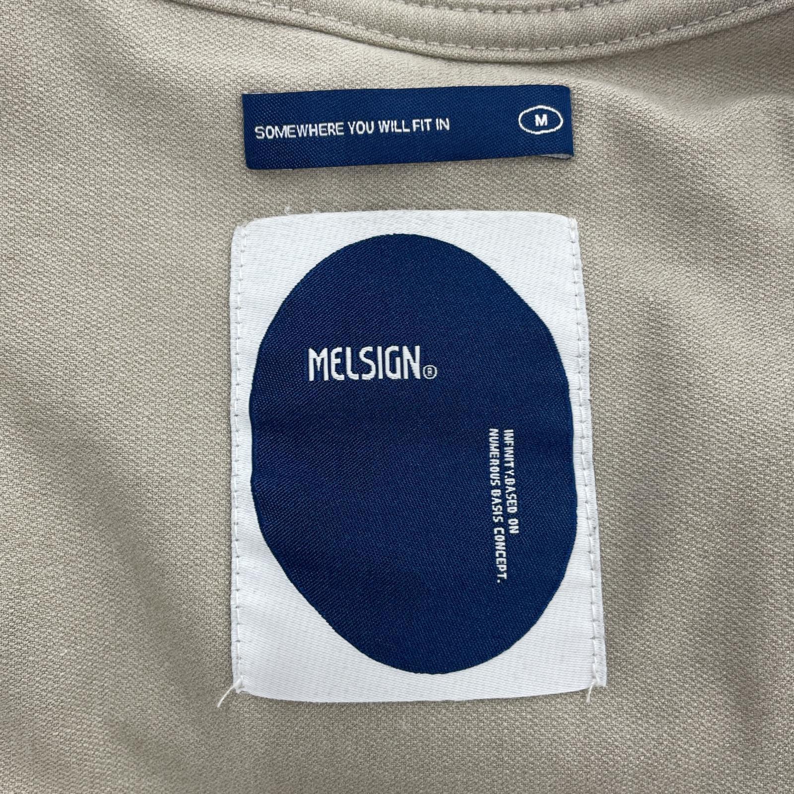 半袖Tシャツ MELSIGN ポケットT (M) ベージュ M ベージュ