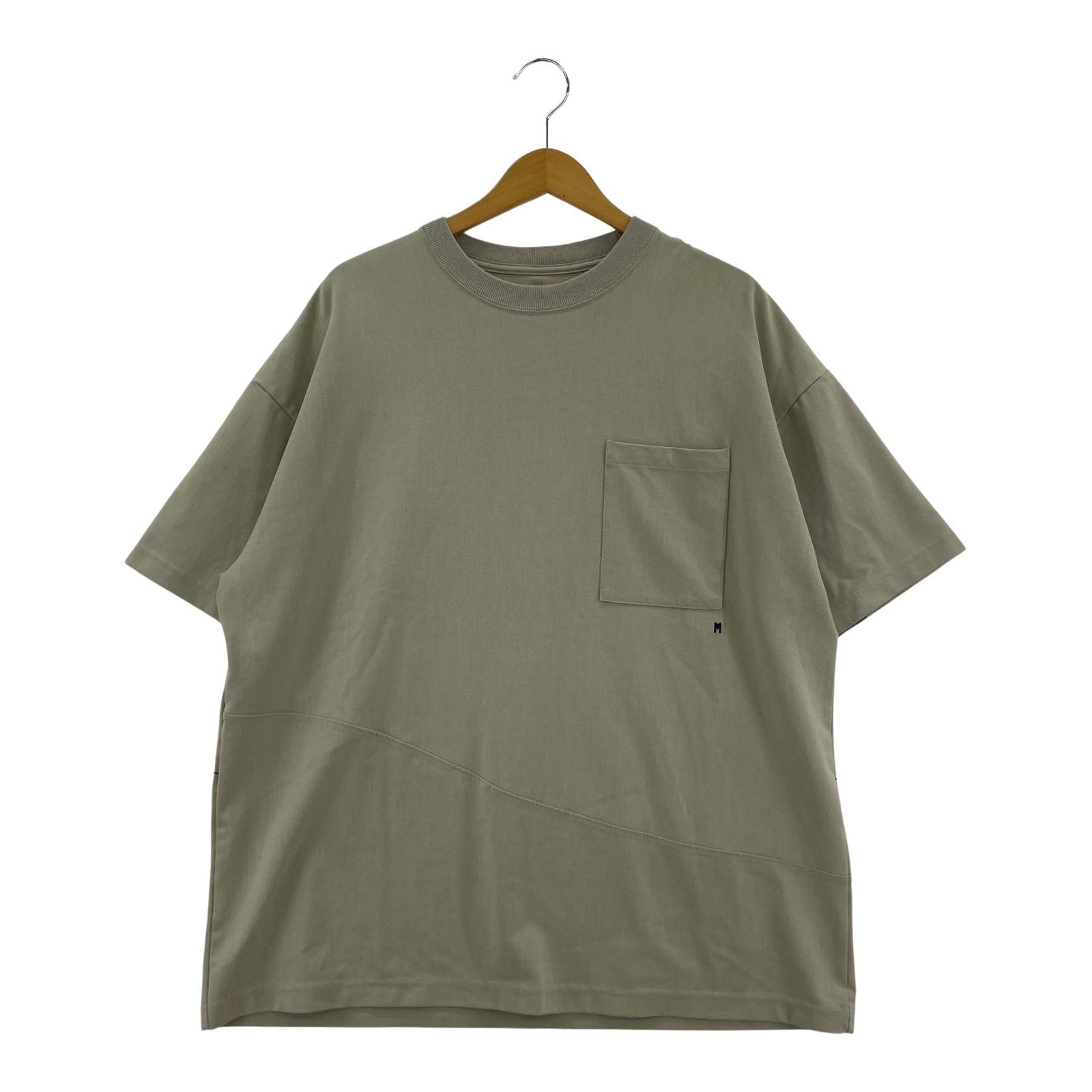 半袖Tシャツ MELSIGN ポケットT (M) ベージュ M ベージュ