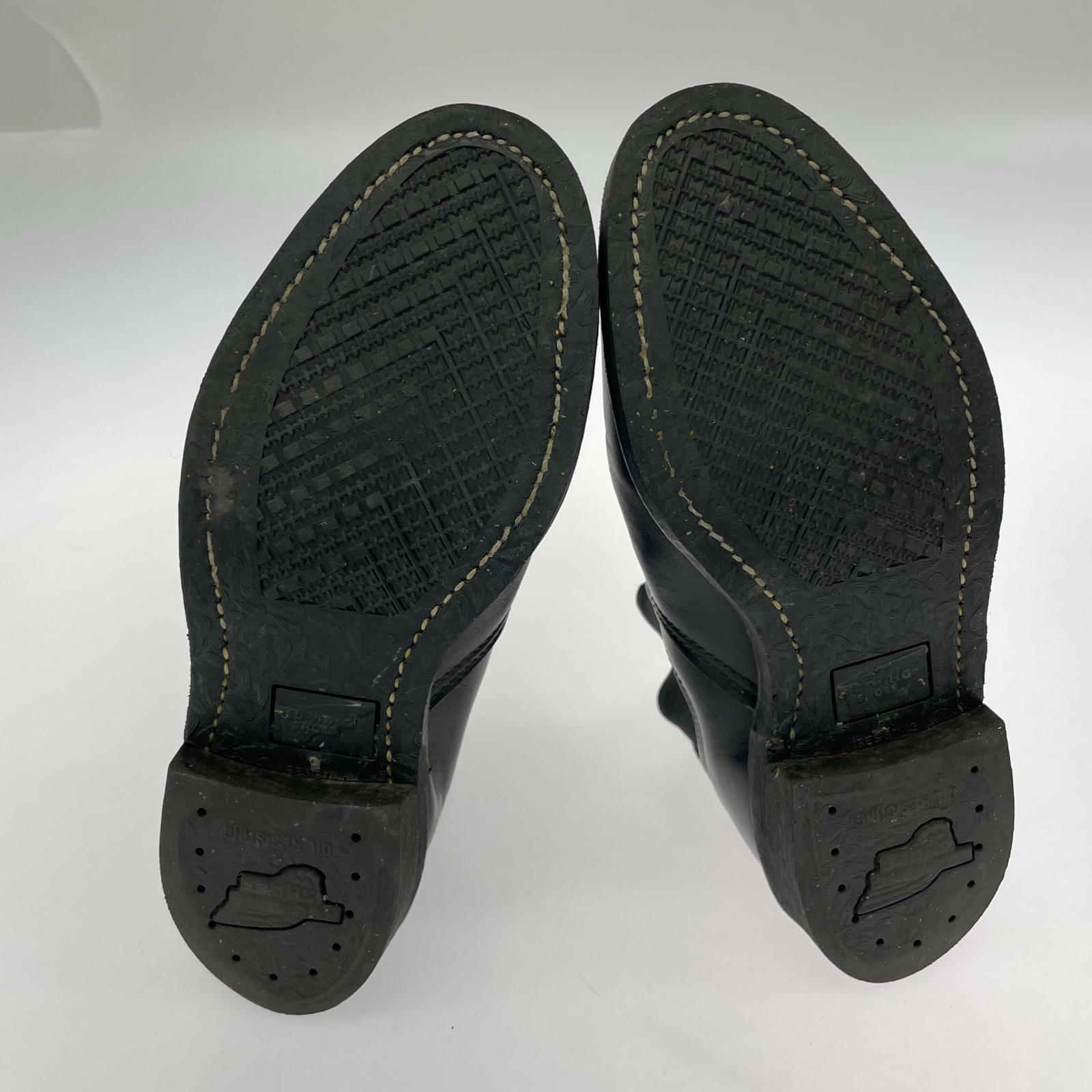 ブーツ RED WING サイドゴアブーツ 黒 8194 (EU38) 24cm (US6 UK5 1/2 EU38) ブラック