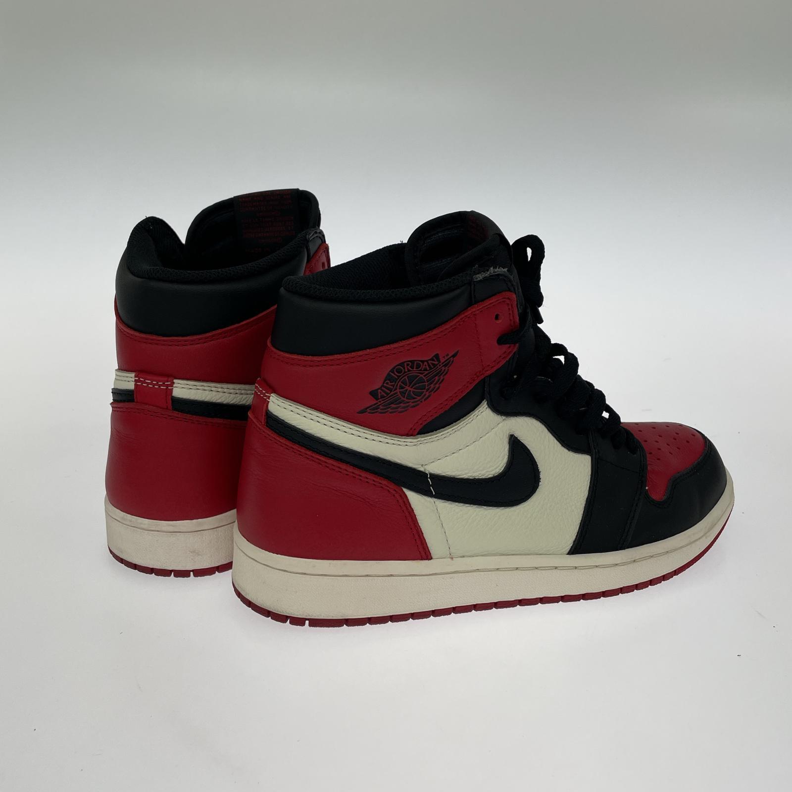 スニーカー AirJordan 1 Retro High OG Bred Toe 26.5cm (US8 1/2 UK8 EU43)