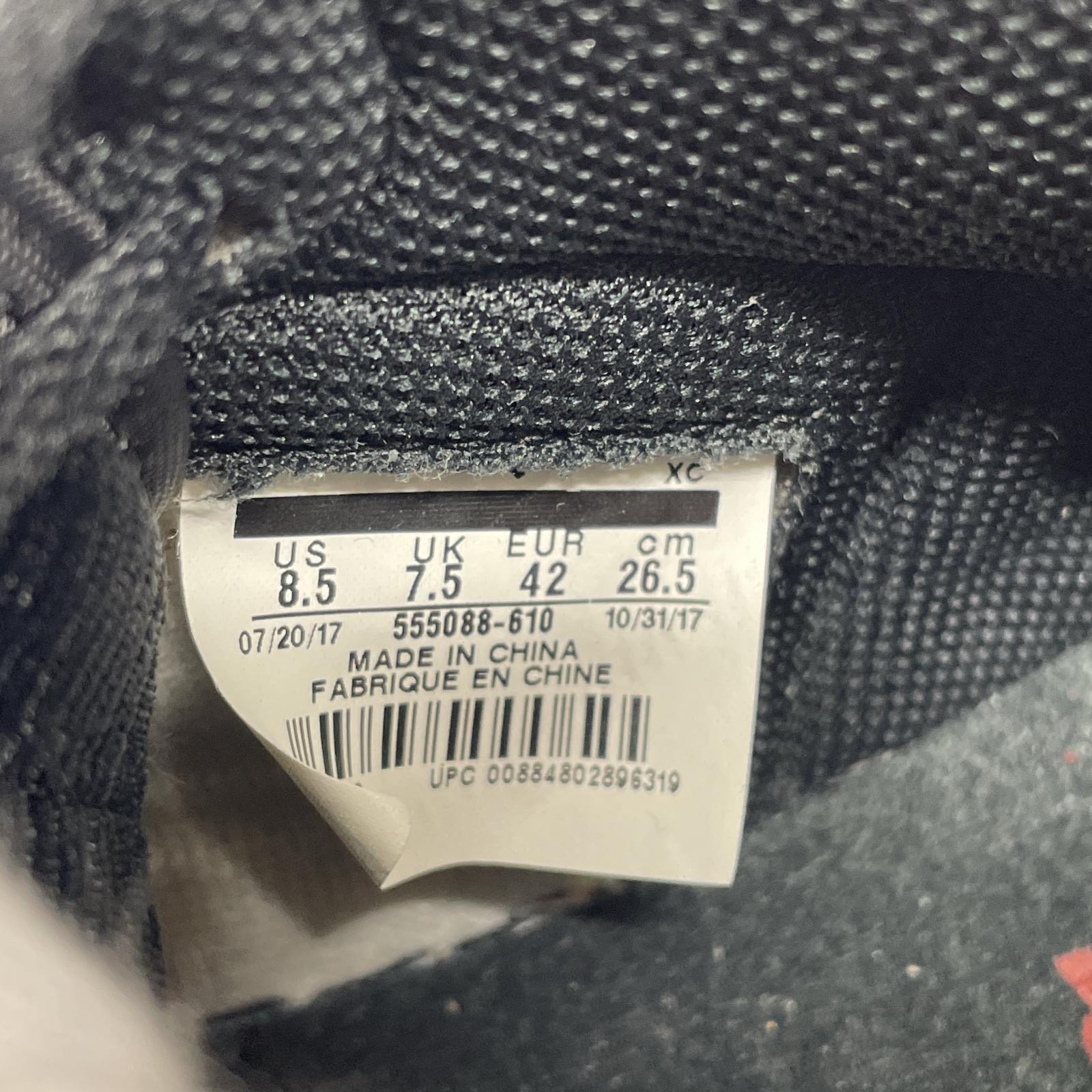 スニーカー AirJordan 1 Retro High OG Bred Toe 26.5cm (US8 1/2 UK8 EU43)