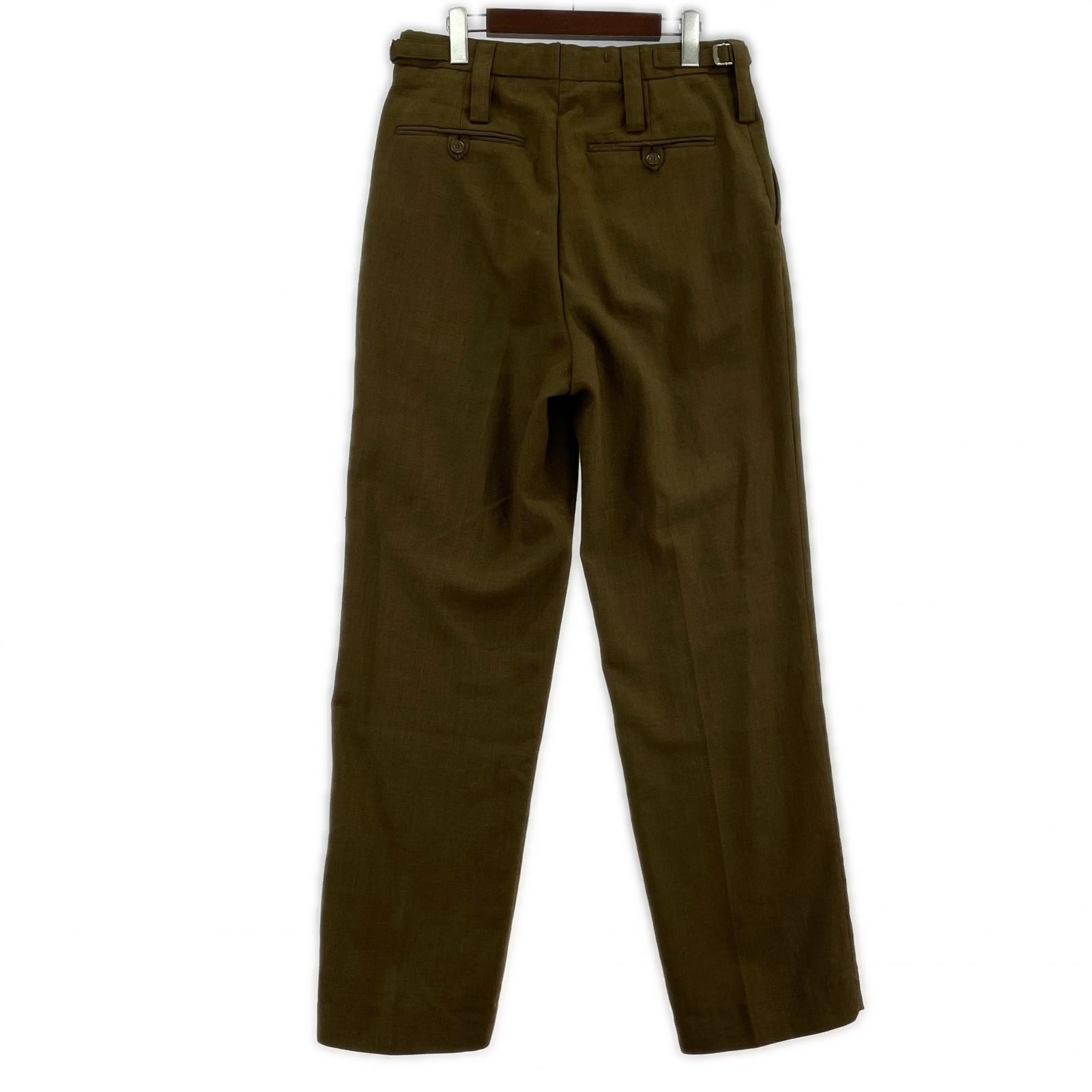 パンツ BRITISH MILITARY Barrack Dress Trousers グレー