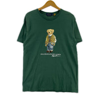 半袖Tシャツ POLO RALPH LAUREN ポロベアプリントTee M グリーン M