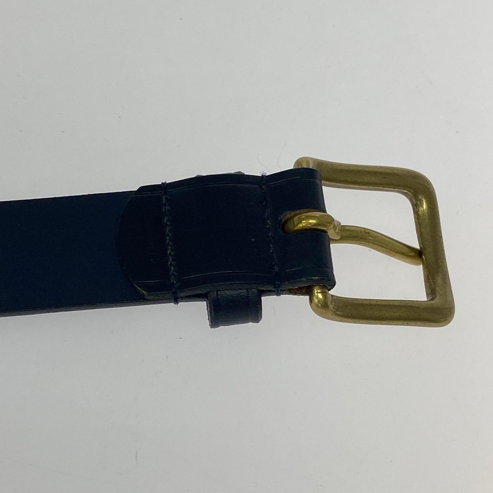 その他アクセサリー GREYROYAL ベルト 紺 ブラック