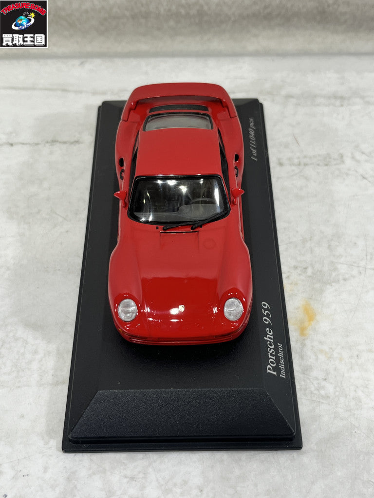 MINICHAMPS ポルシェ 959 1987 ミニカーその他