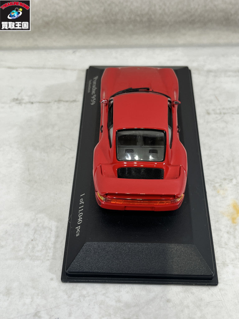 MINICHAMPS ポルシェ 959 1987 ミニカーその他