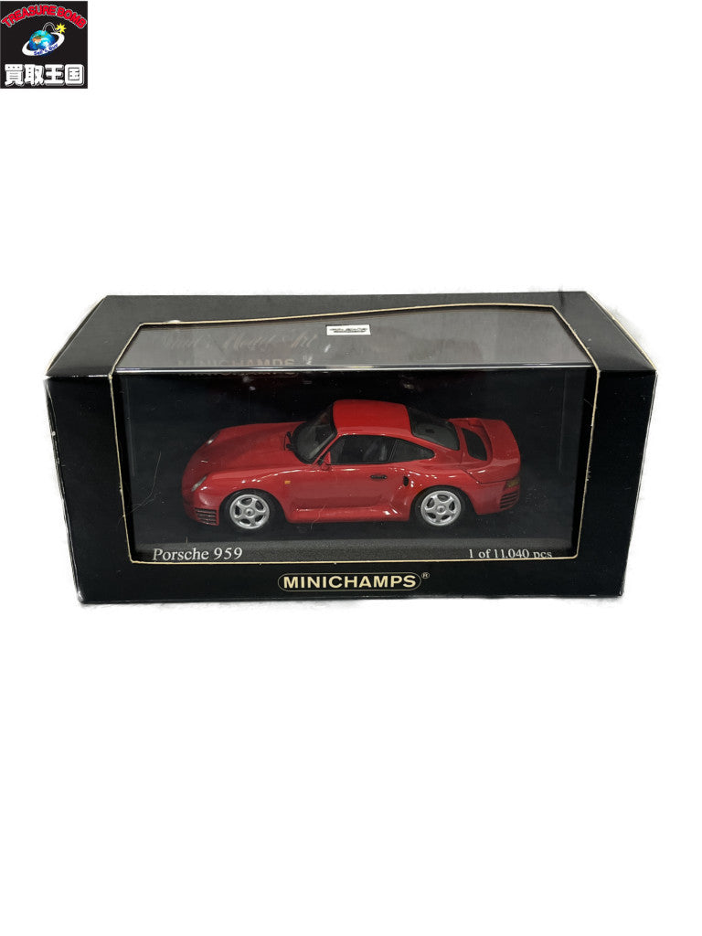 MINICHAMPS ポルシェ 959 1987 ミニカーその他