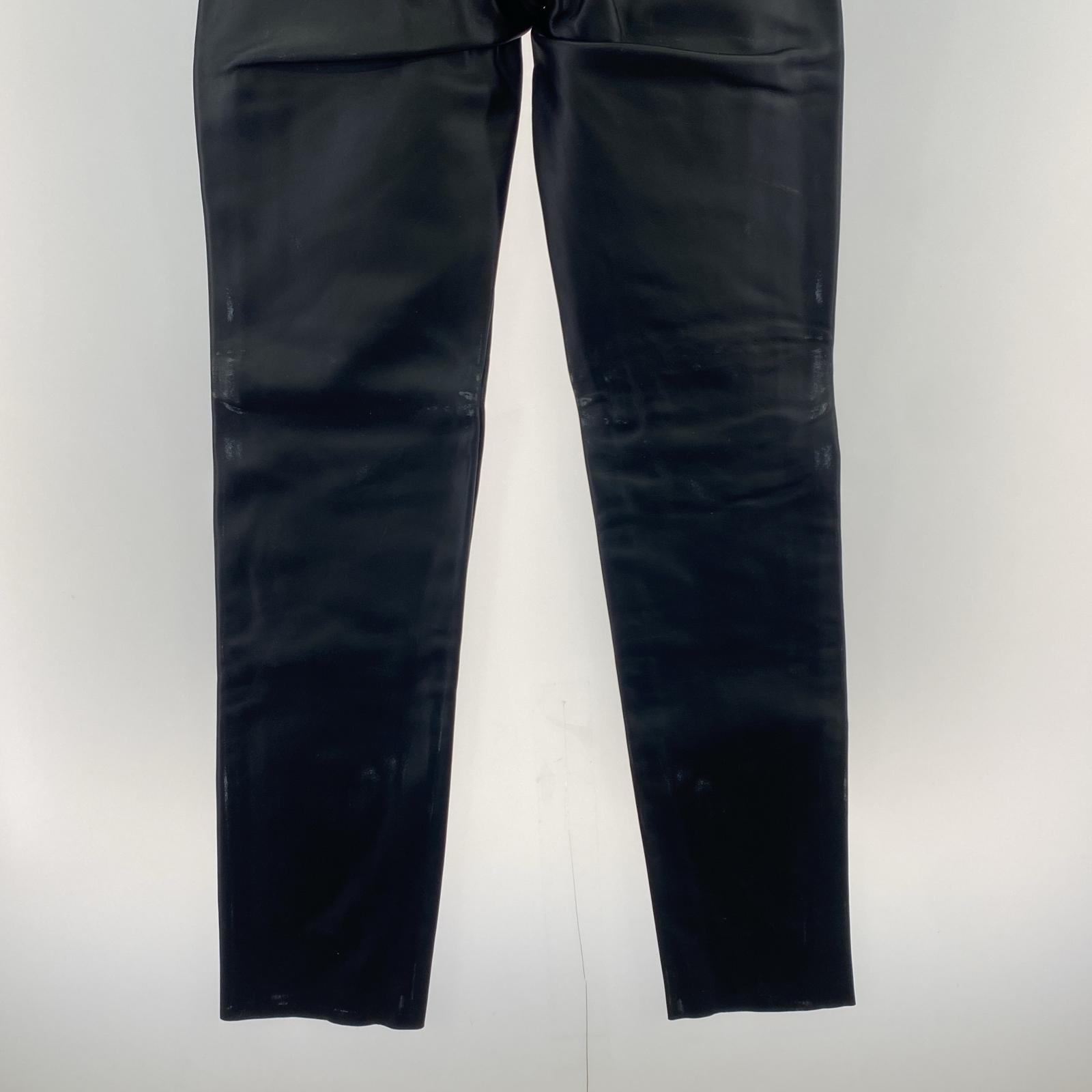 パンツ USA製 Style600 スリムレザーパンツ ブラック