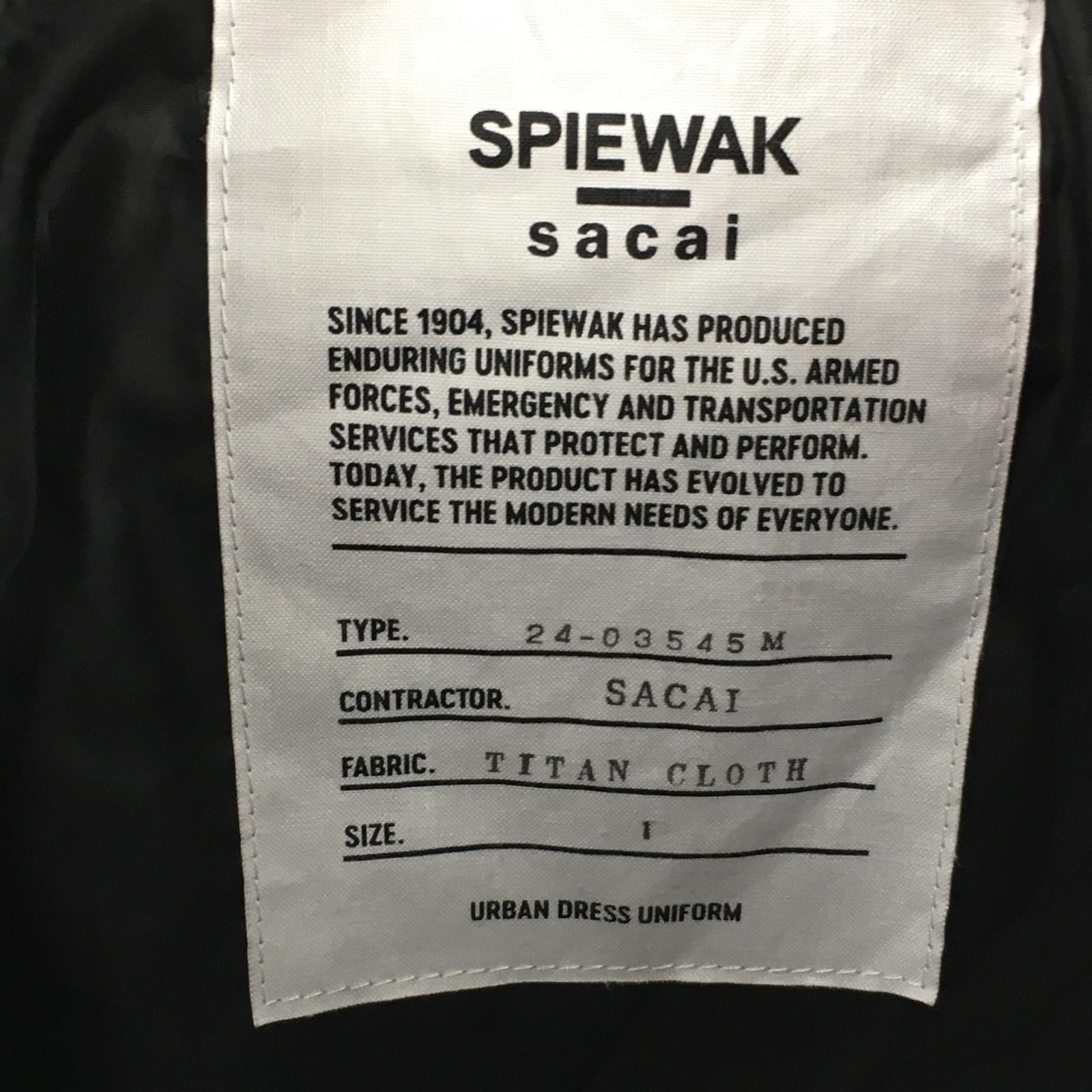 ジャケット SPIEWAK Gonz MG Multi Patch Blouson 1 ブラック