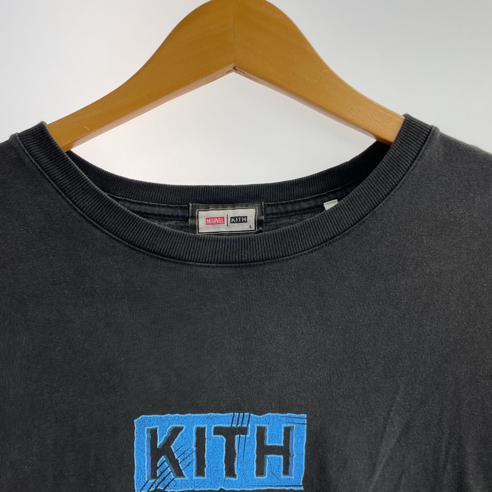 半袖Tシャツ MARVEL X-MEN ビースト 黒 L L ブラック