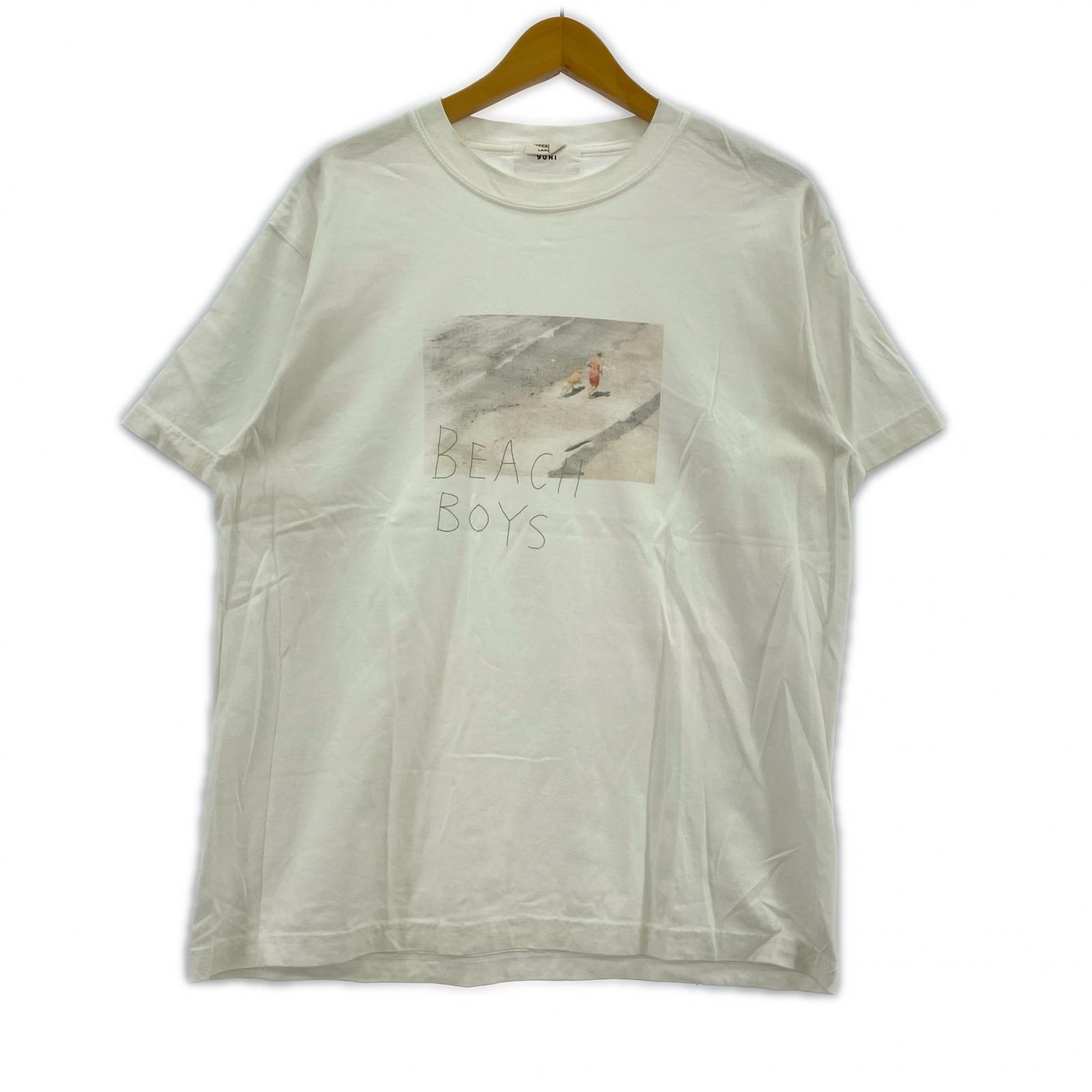 半袖Tシャツ YUKI 22SS オーガニックコットンT BEACHBOYS 白 L L ホワイト