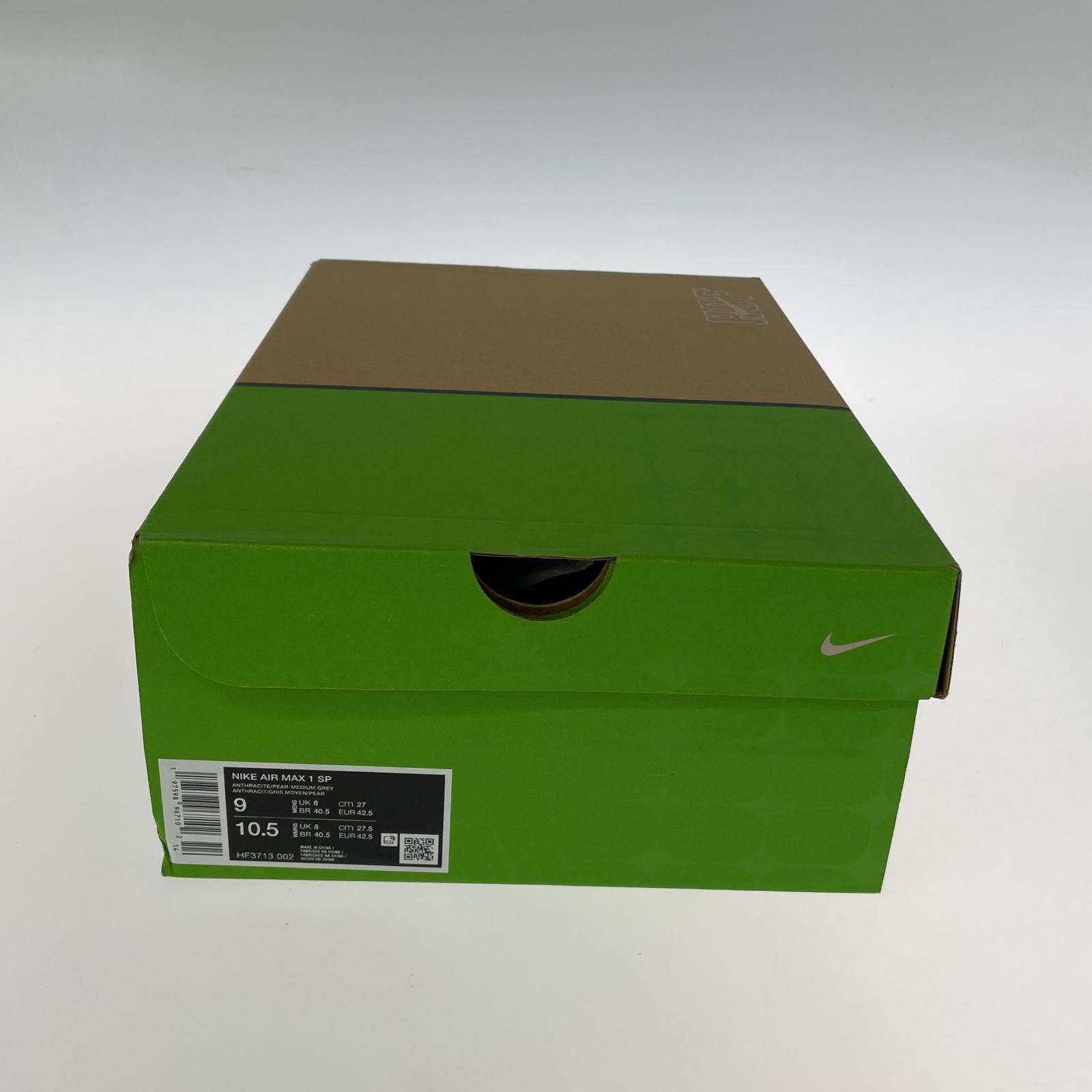 スニーカー HUF/AIR MAX 27cm (US9 UK8 1/2 EU44) グレー
