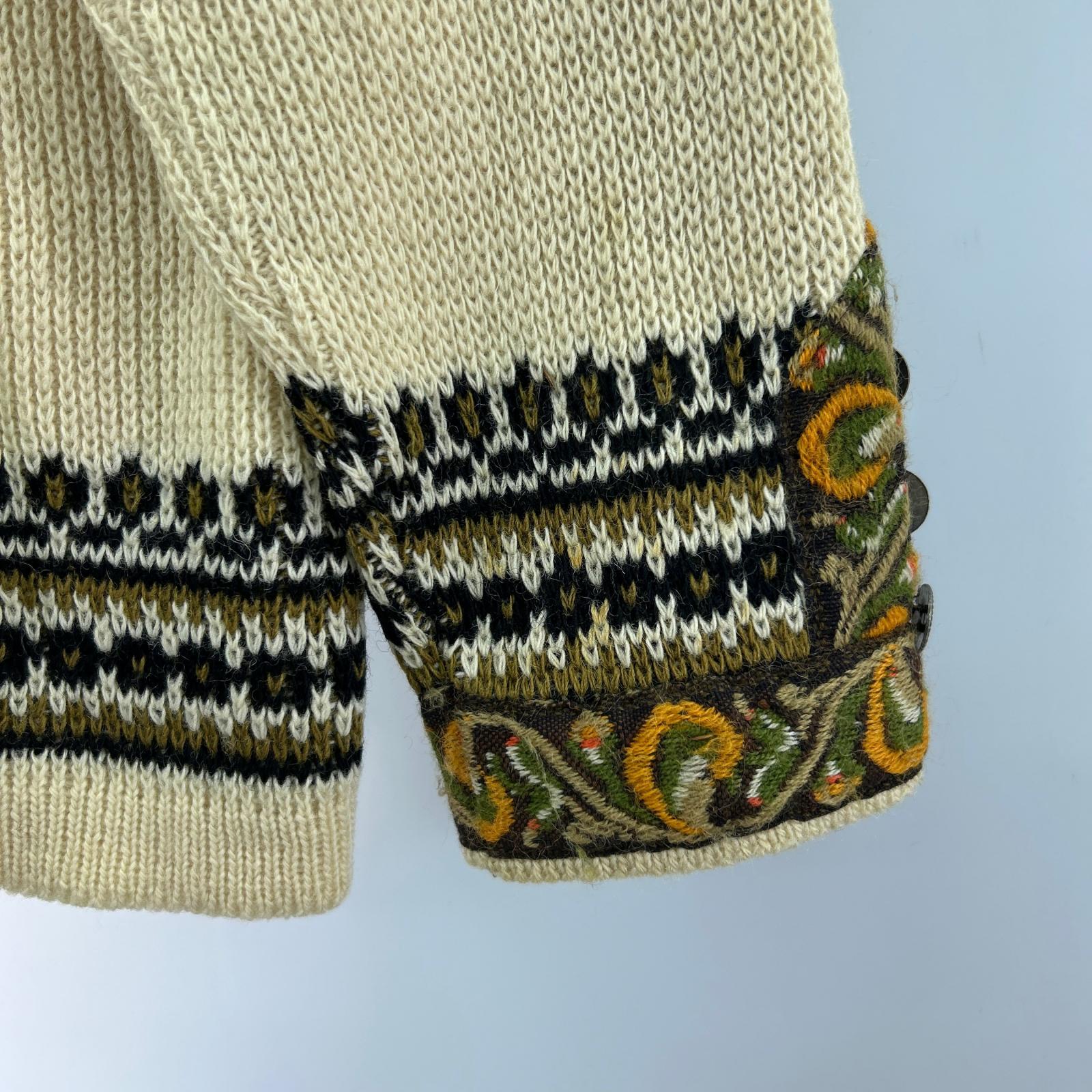ジャケット ノルディックニットジャケット マルチカラー