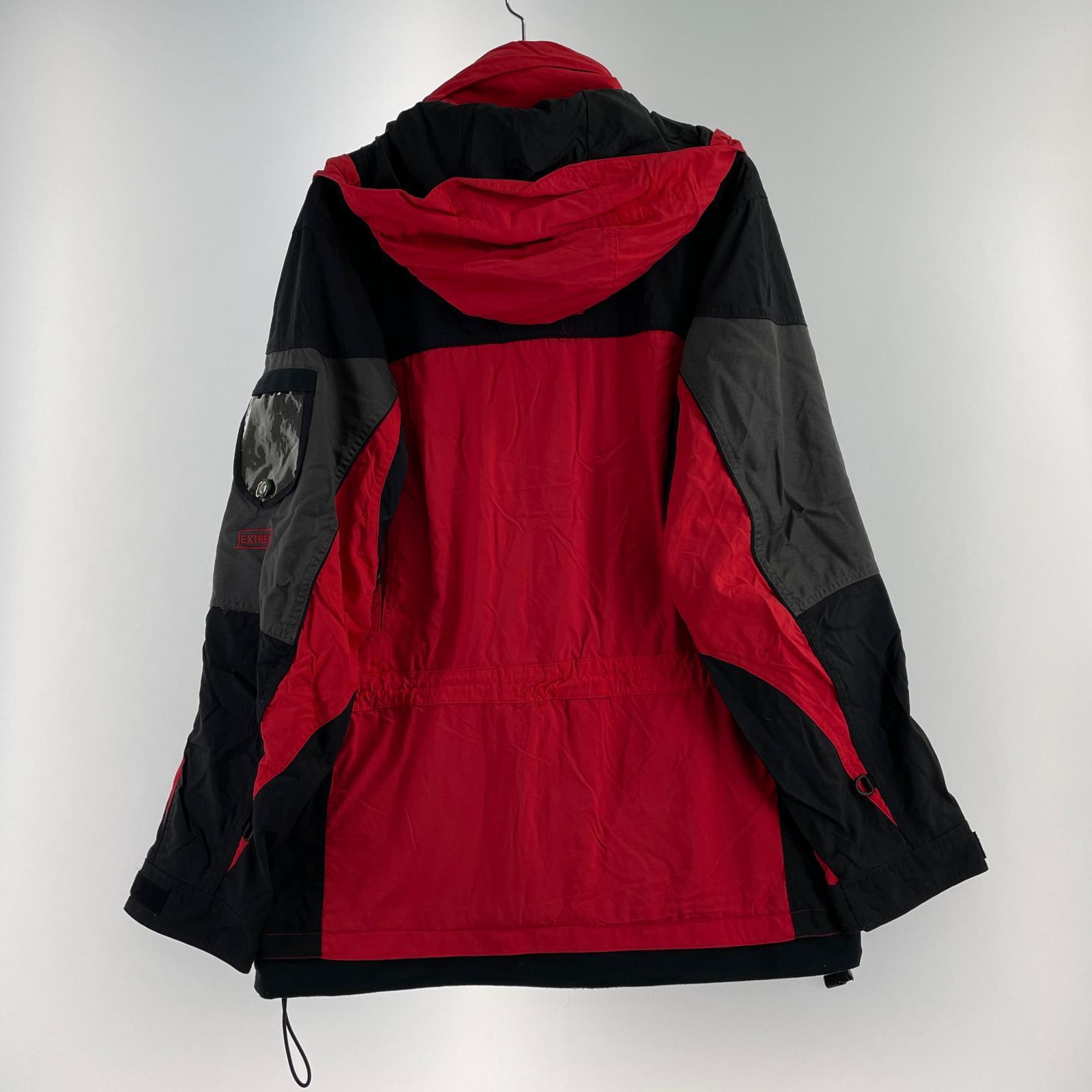 ジャケット EXTREME GEAR ナイロンジャケット(M) レッド×グレー