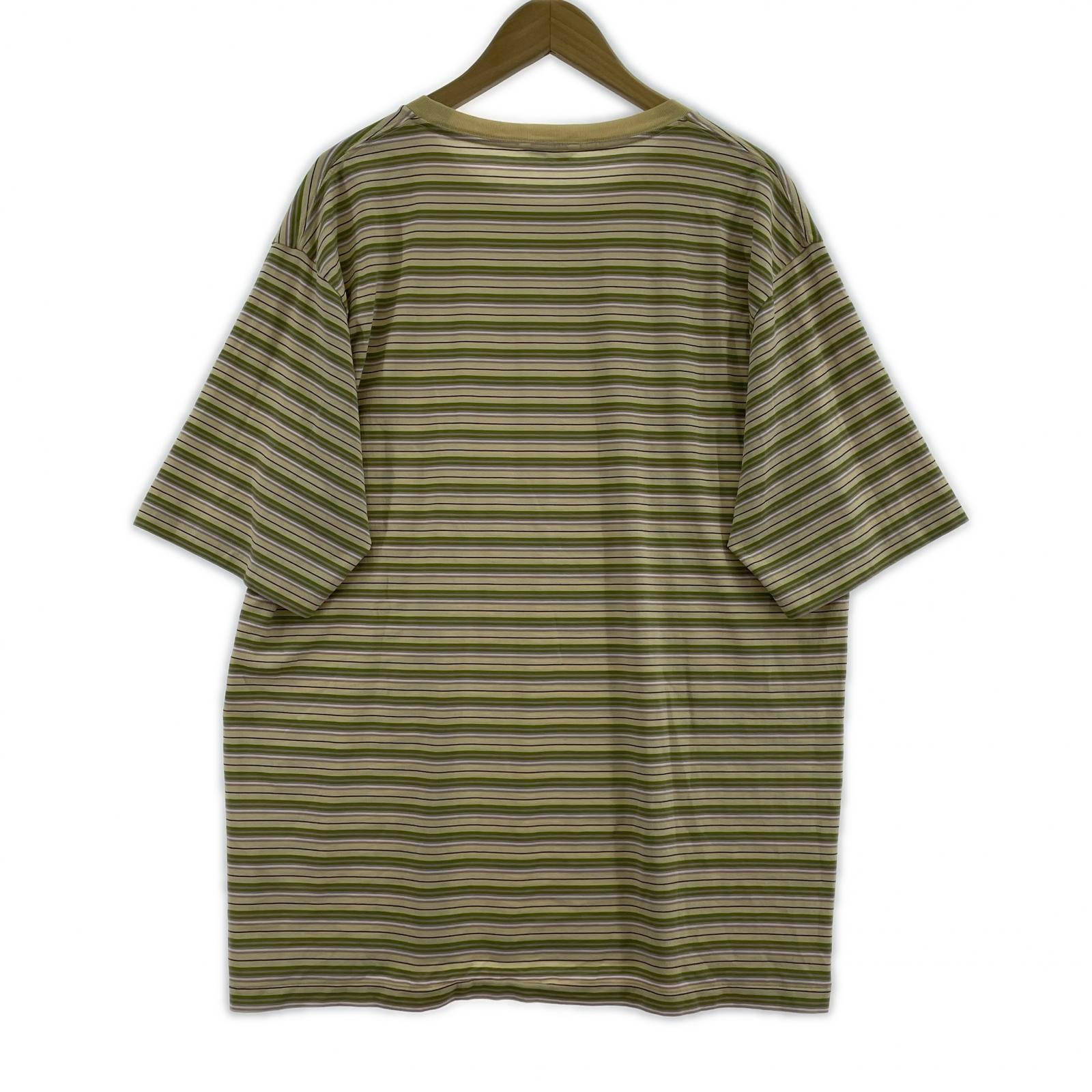 半袖Tシャツ 24SS HARD TWIST COTTON BORDER TEE (5) 5