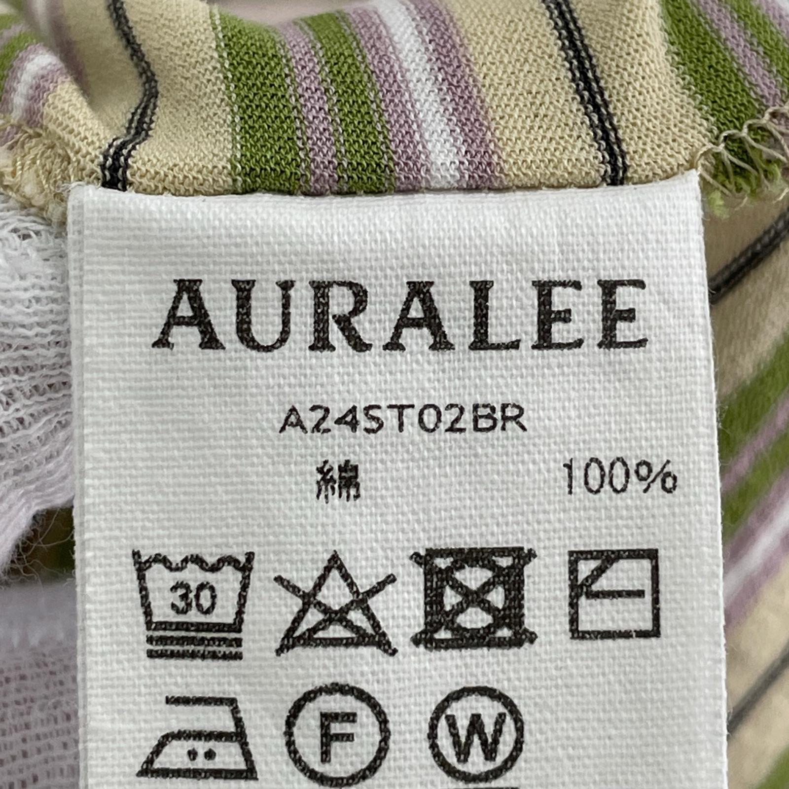 半袖Tシャツ 24SS HARD TWIST COTTON BORDER TEE (5) 5