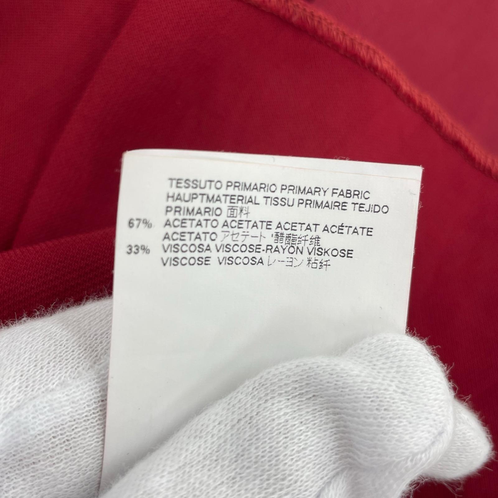 ワンピース MM6 ノースリーブワンピース 38 レッド