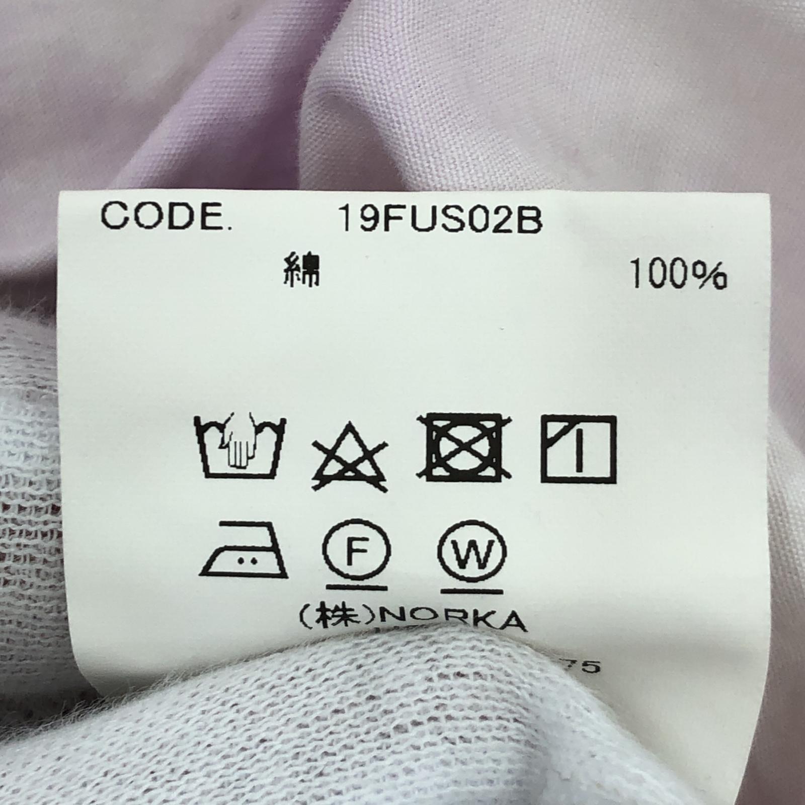 長袖Tシャツ タイダイジップシャツ 2 パープル