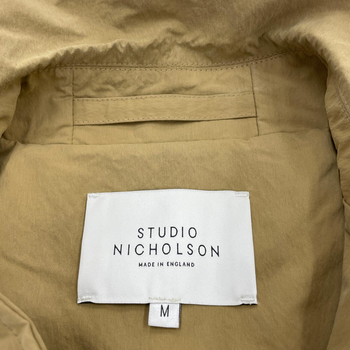 その他アウター STUDIO NICHOLSON OVERSIZED CLASSIC MAC SOAP SNM-842 ベージュ (M) M ベージュ