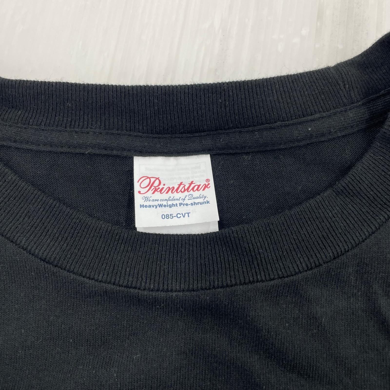 半袖Tシャツ NAGANO CHANNEL Tシャツ 黒 L ブラック