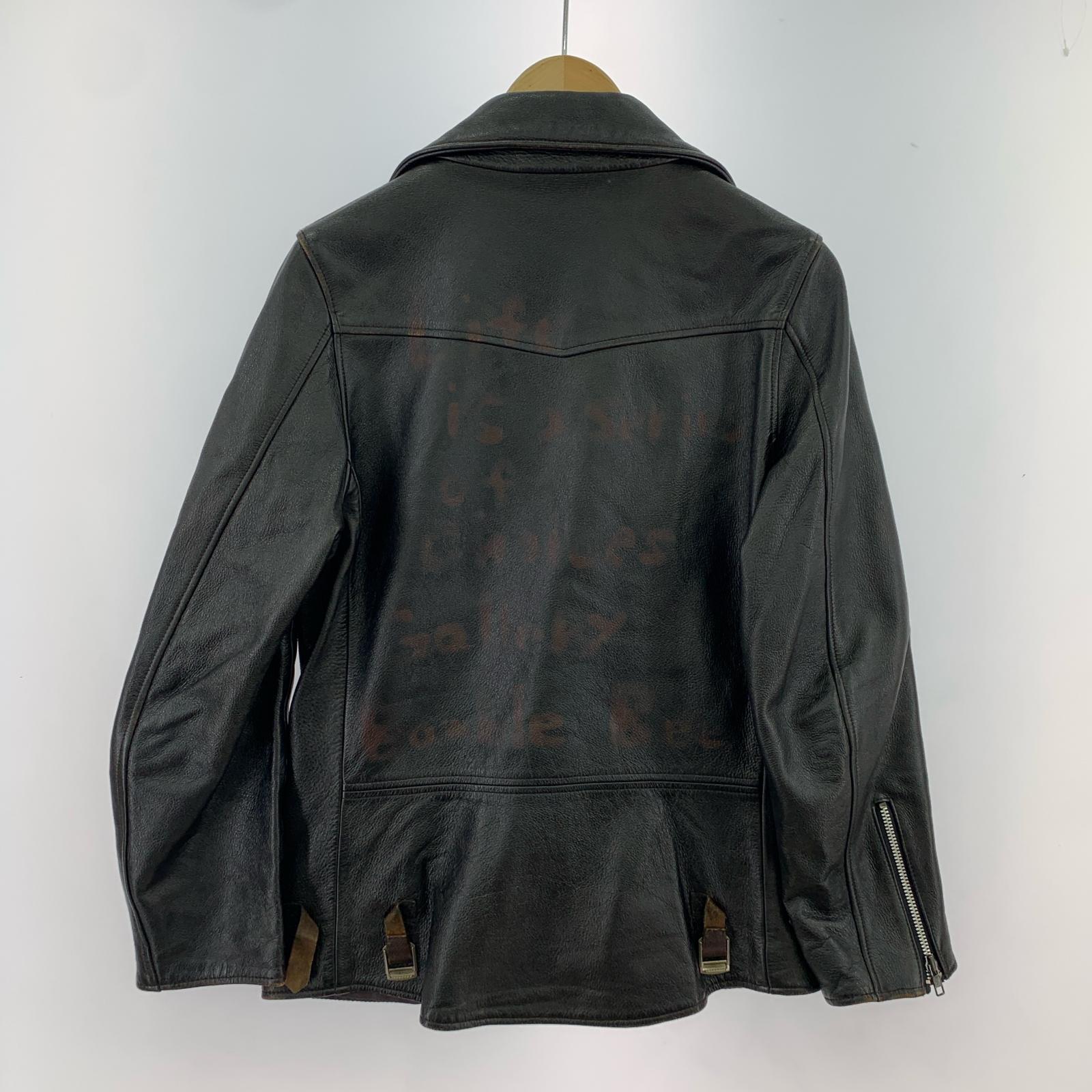 レザージャケット DIET BUTCHER SLIM JACKET ブラック