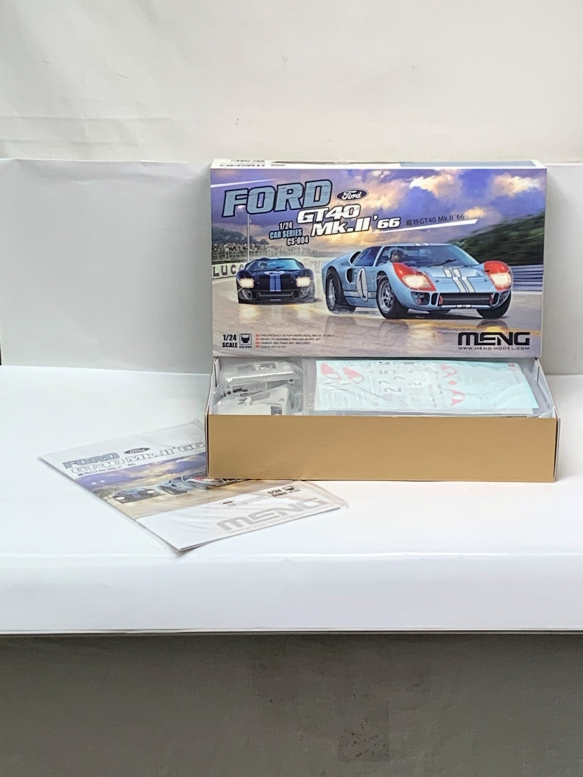 1/24 FORD GT40 Mk.II ’66 カープラモ・ミニ四駆