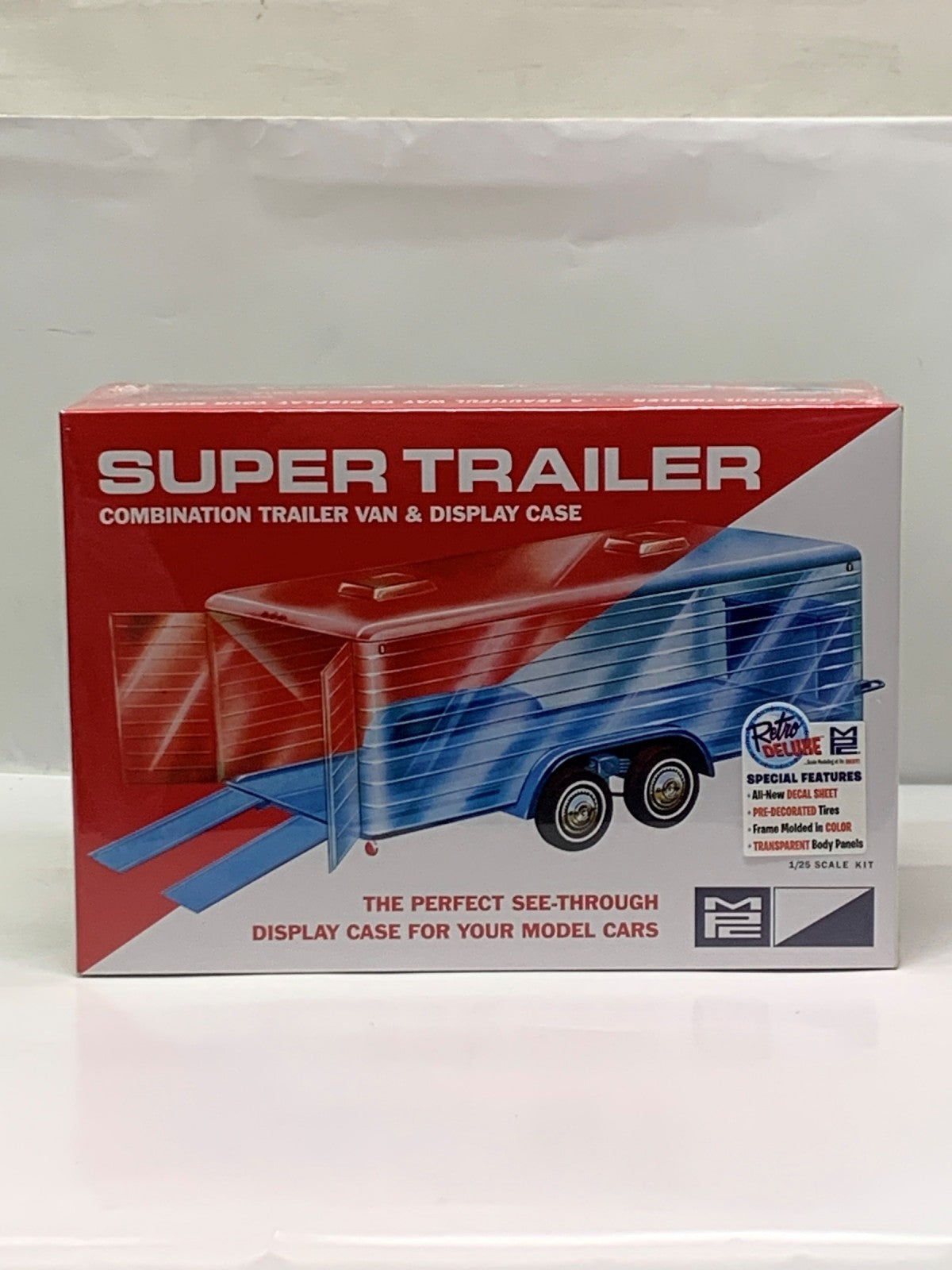 1/25 スーパー `ディスプレイケース` トレーラー カープラモ・ミニ四駆