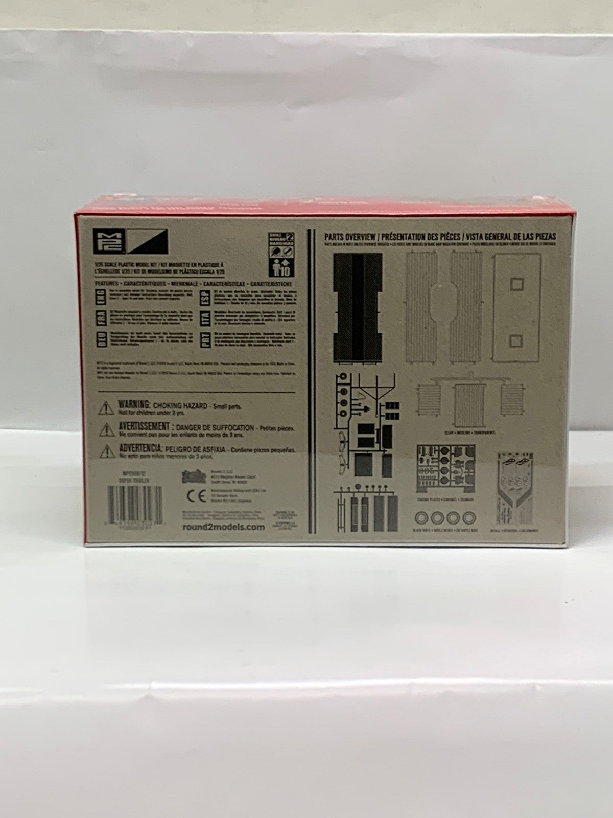 1/25 スーパー `ディスプレイケース` トレーラー カープラモ・ミニ四駆