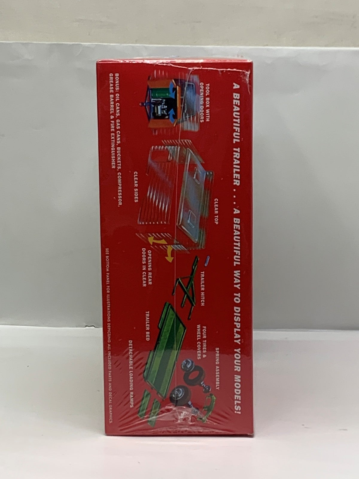1/25 スーパー `ディスプレイケース` トレーラー カープラモ・ミニ四駆
