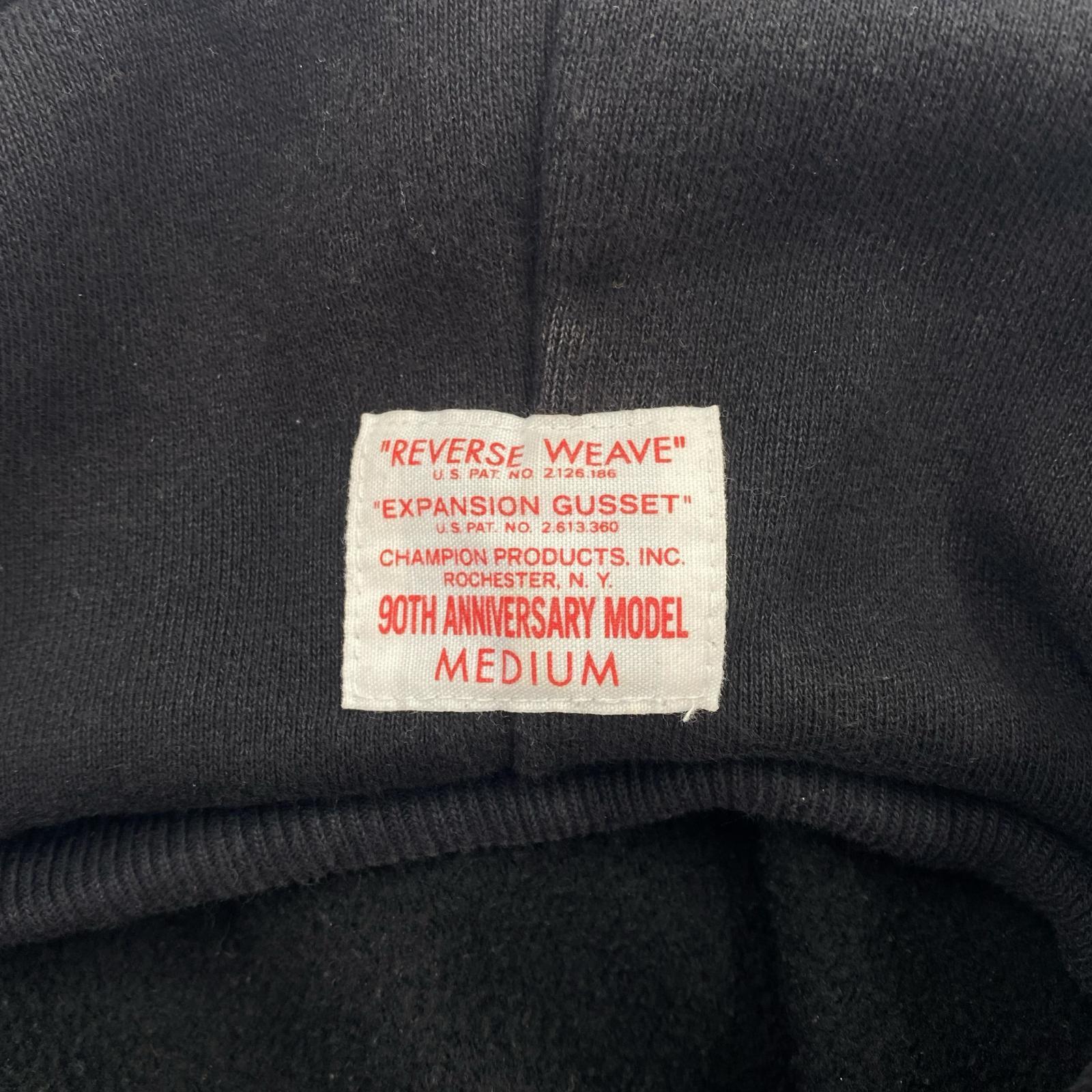 パーカー reverse weave 90s anniversary M ブラック