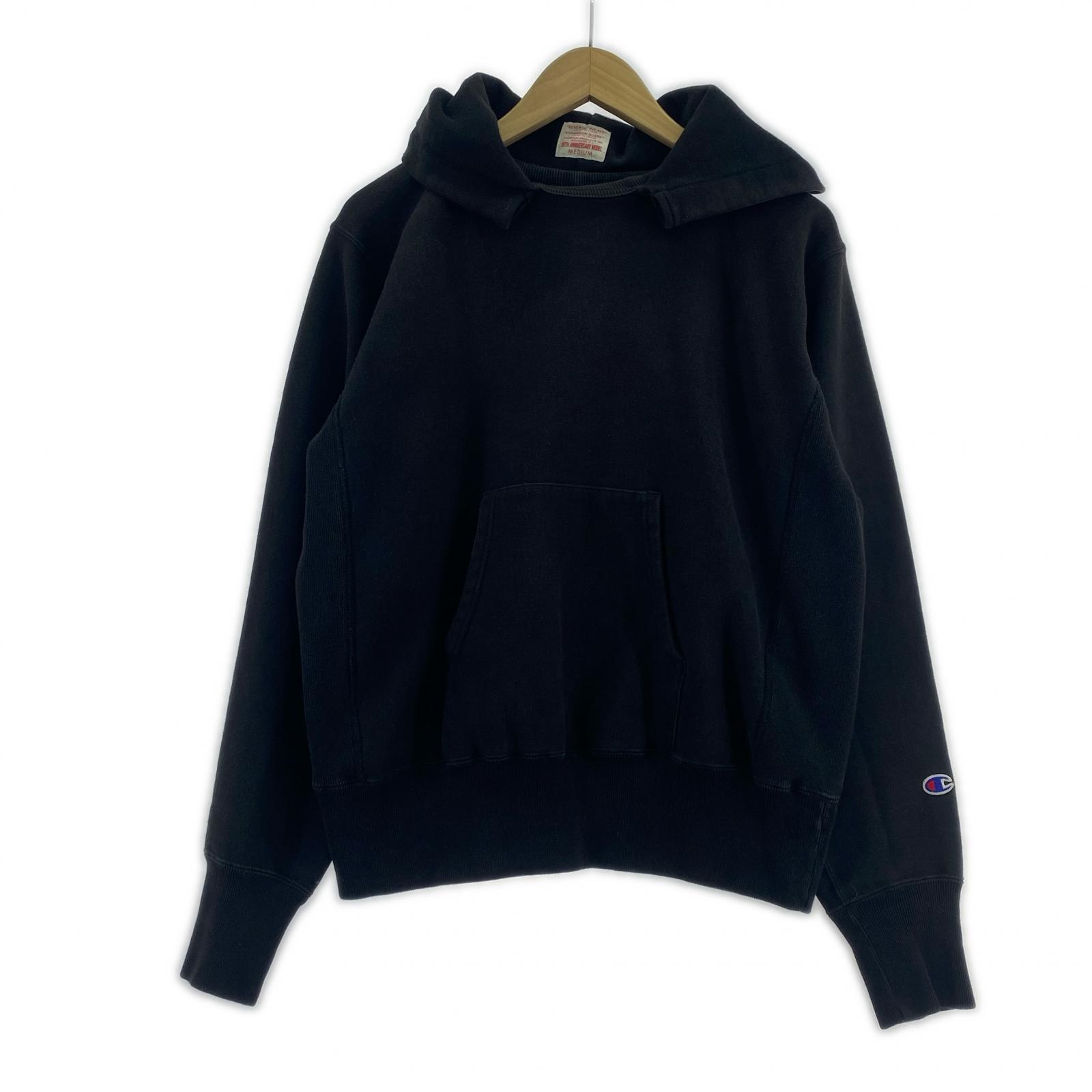 パーカー reverse weave 90s anniversary M ブラック