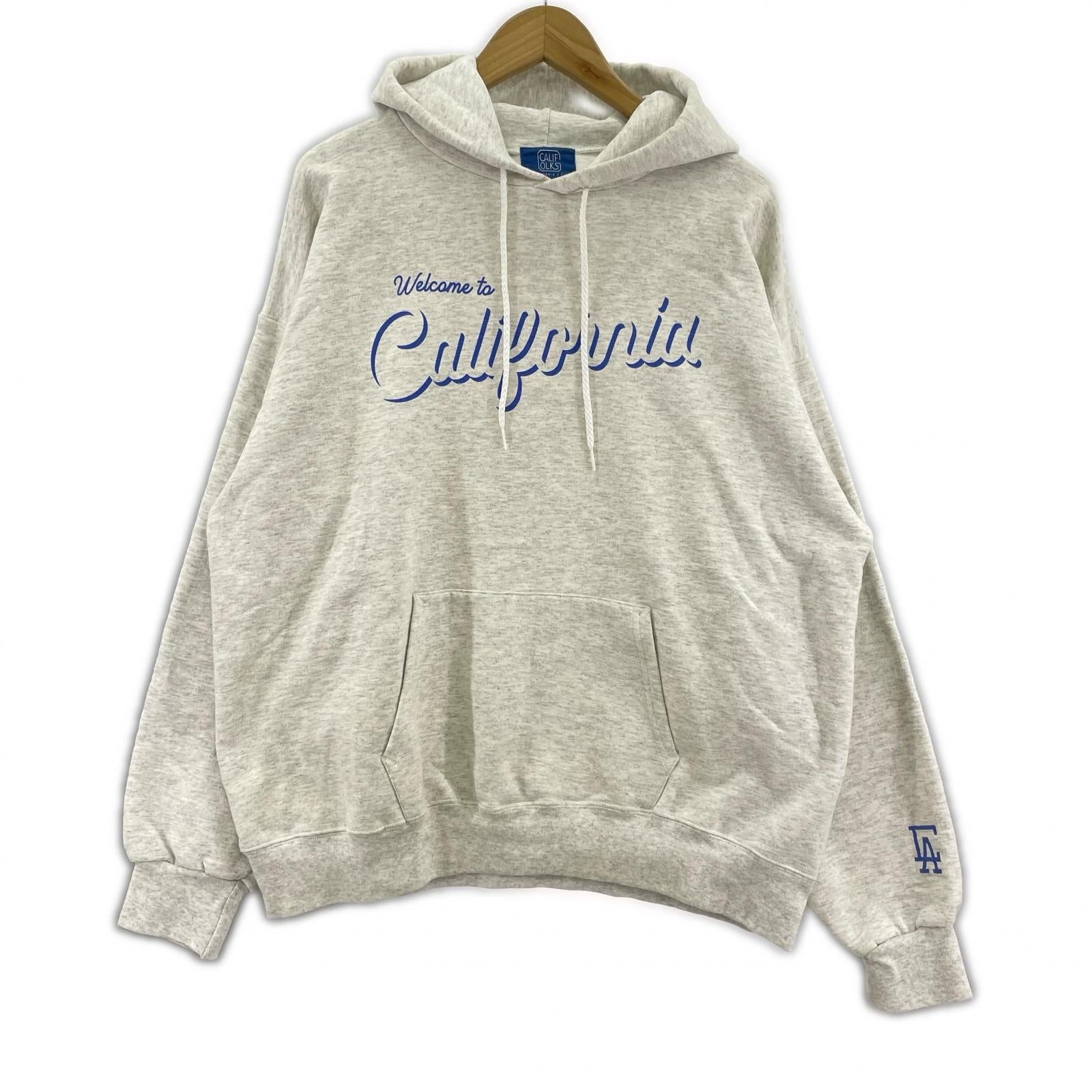 パーカー CALIFORKS california hoodie L グレー
