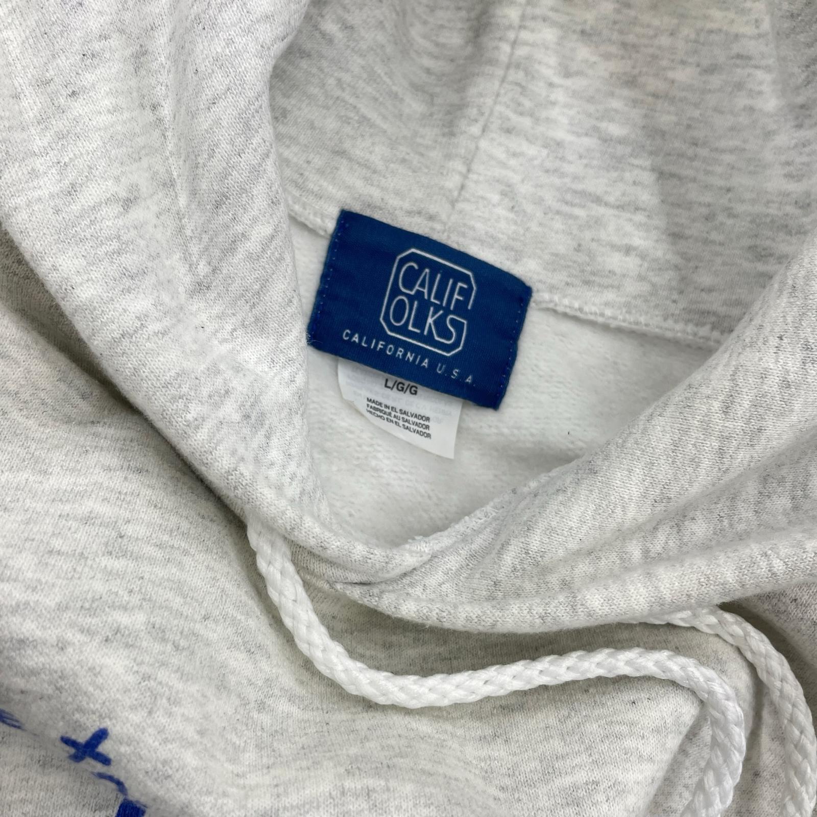 パーカー CALIFORKS california hoodie L グレー