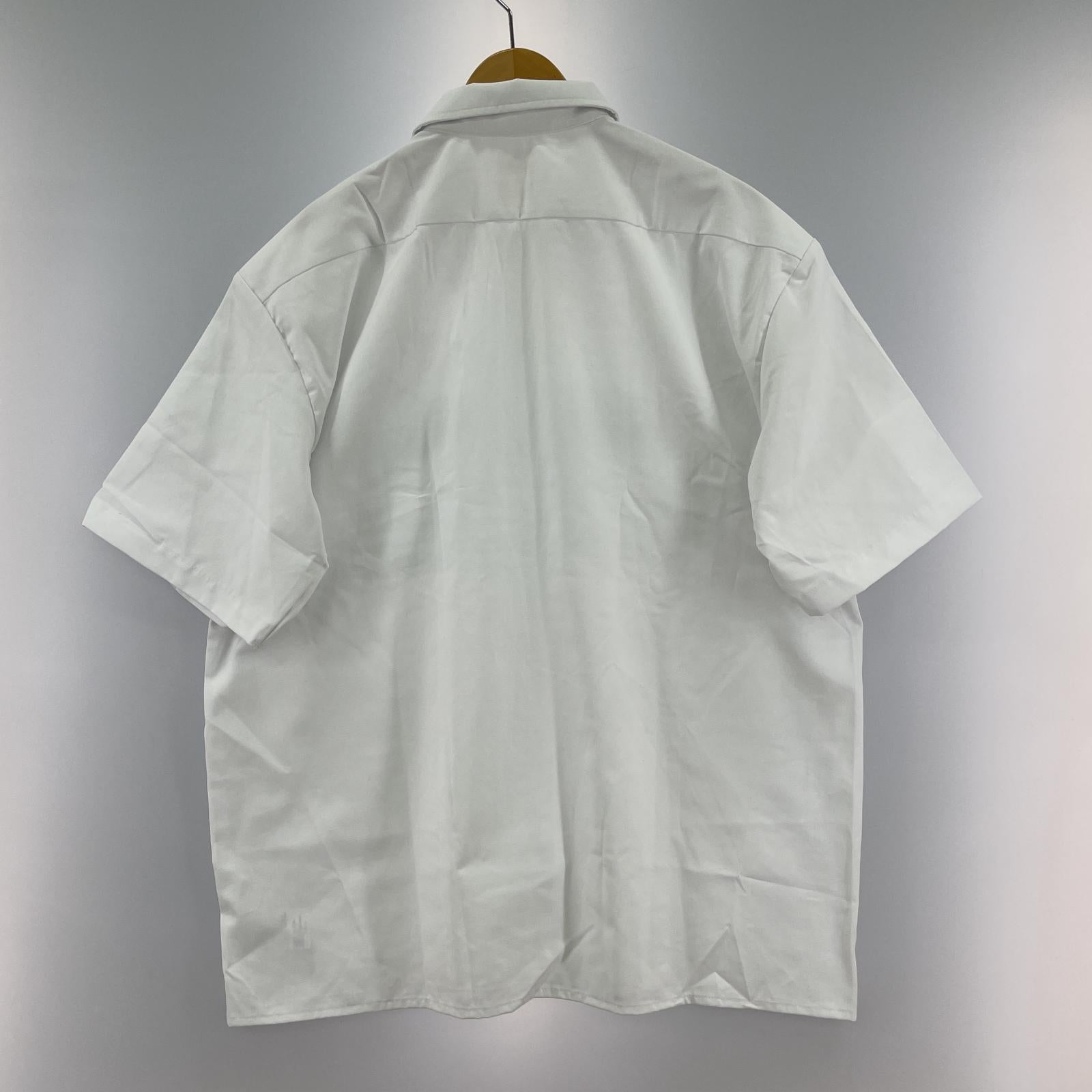 半袖シャツ HTC×Dickies Short Sleeve Work Shirt Shield XL ホワイト ホワイト