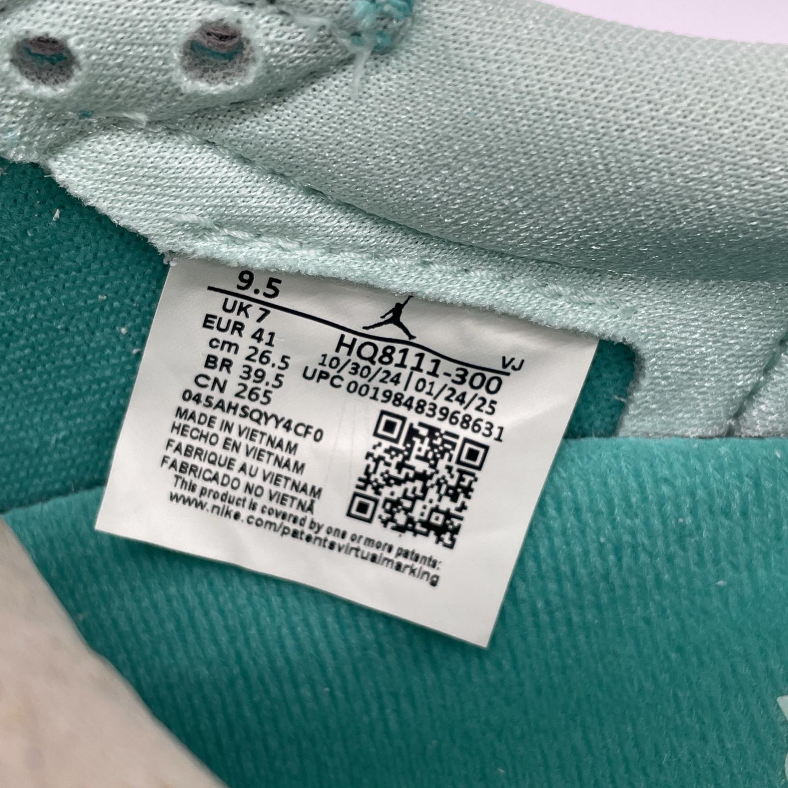 スニーカー Air Jordan 1 Low Washed Teal 26.5cm 26.5cm (US8 1/2 UK8 EU43) ブルー